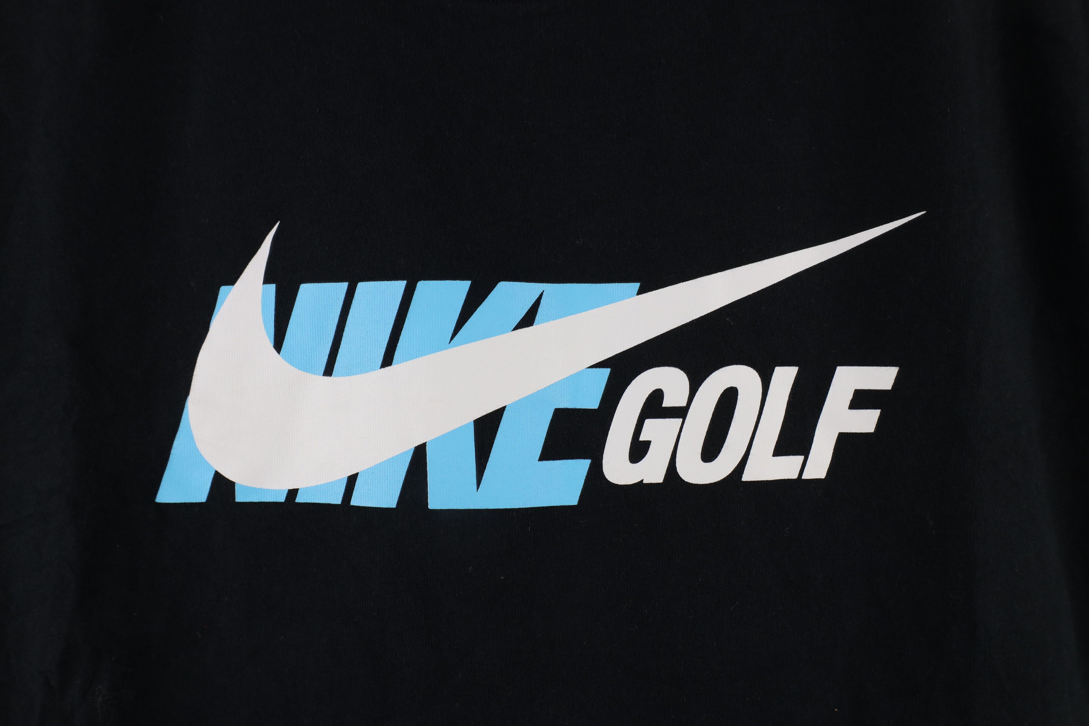 Nike × Vintage Nike Golf Travis Scott Big Swoosh Logo Short Sleeve T-Shirt Size US L / EU 52-54 / 3 - 4 Thumbnail