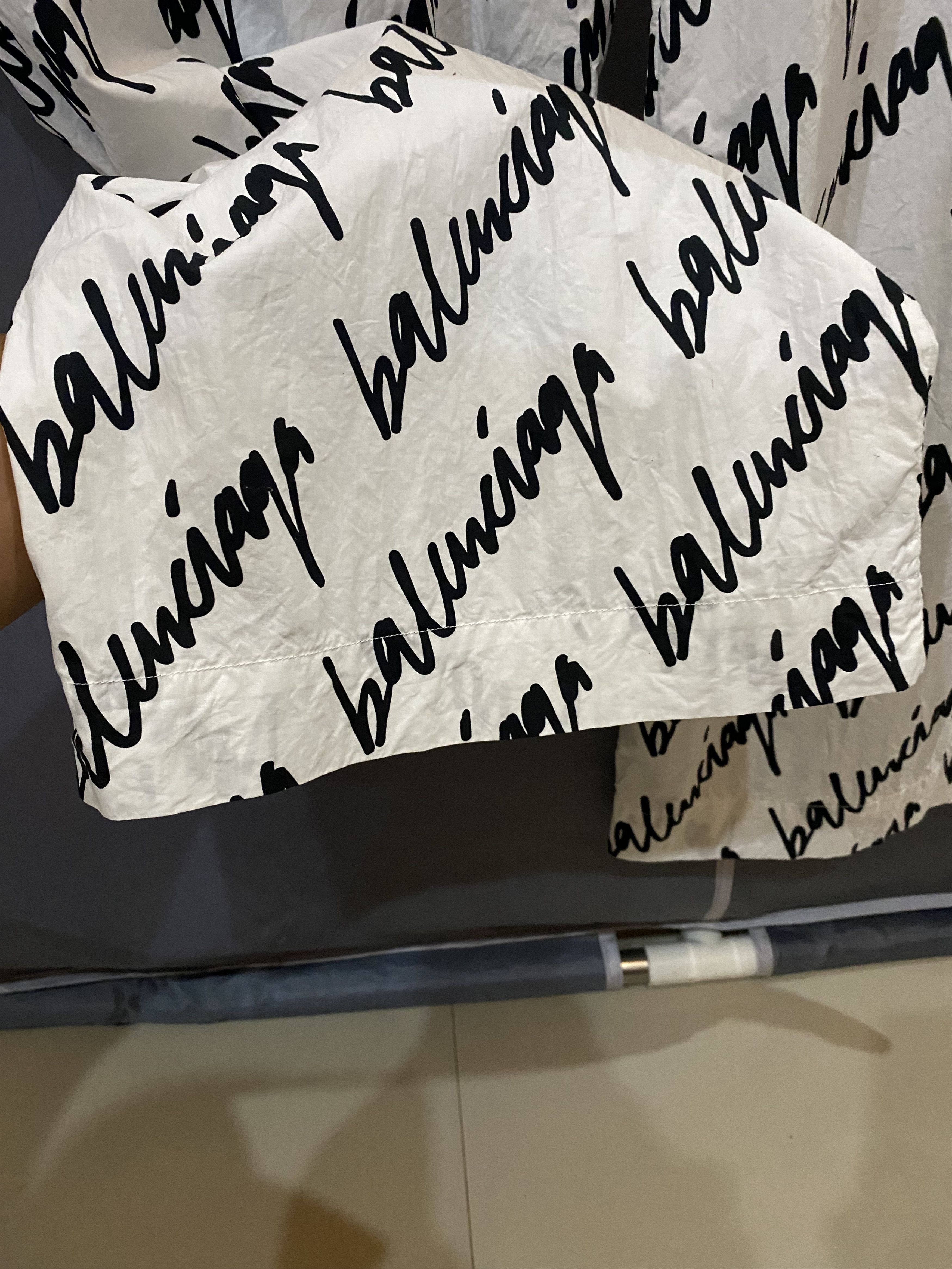 Balenciaga Balenciaga Cursive Logo Pajama Pants Size 25" / US 0 / IT 36 - 3 Thumbnail