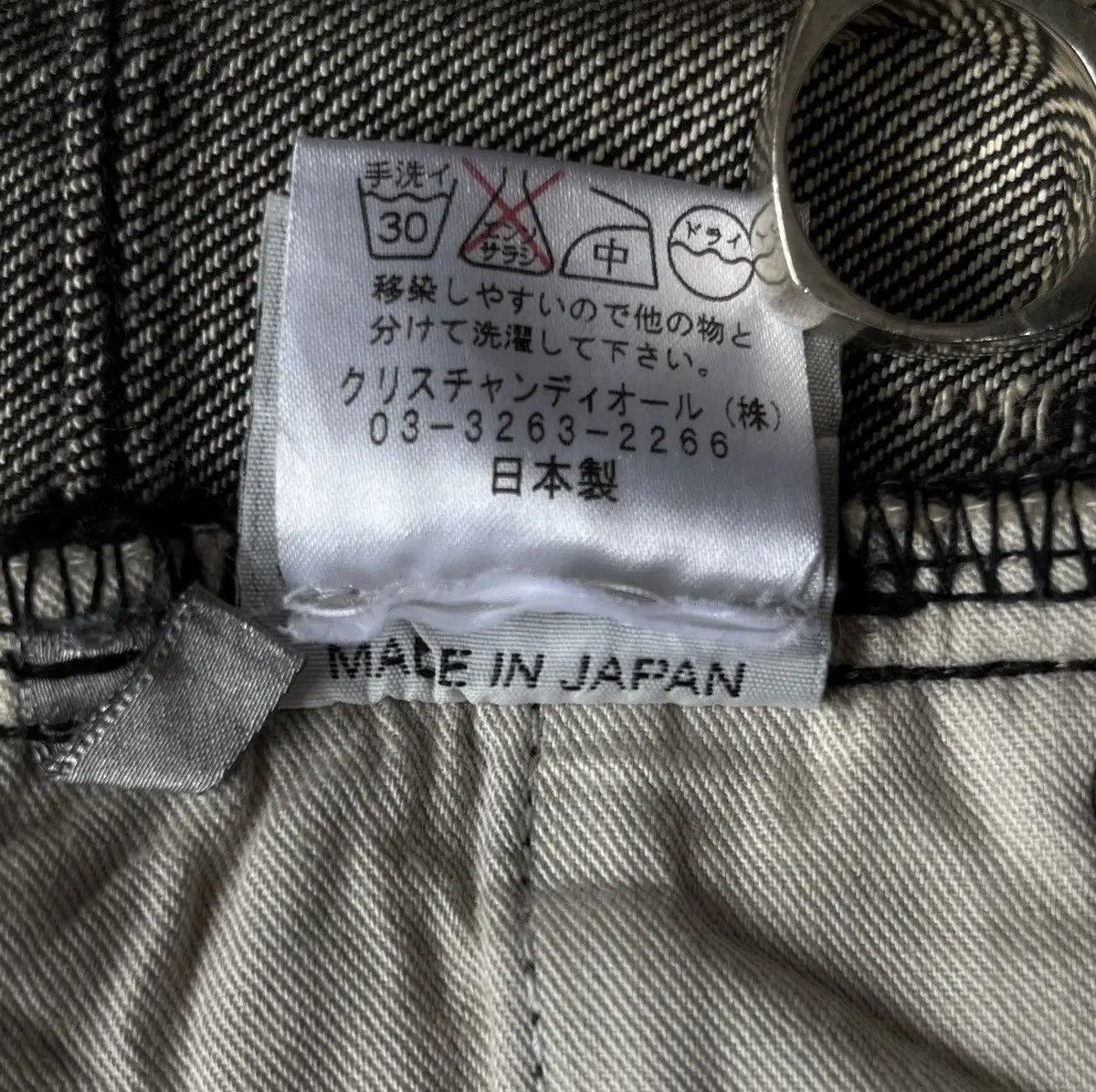 Dior Dior Homme AW03 OG Luster Jeans made in Japan Size US 29 - 4 Thumbnail