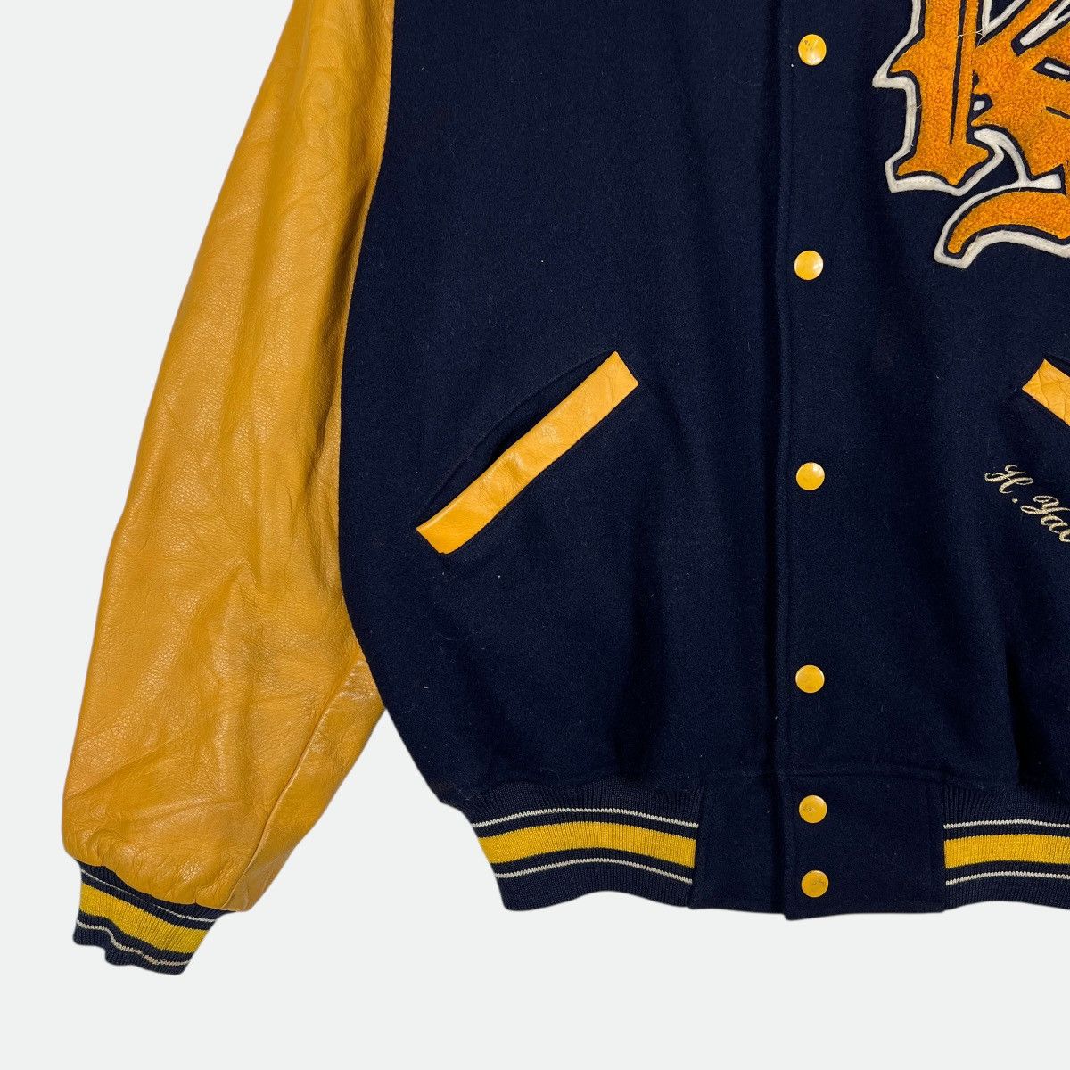 Japanese Brand 🔥 Vintage David WorkShot Varsity Stadium Bomber Jacket Size US L / EU 52-54 / 3 - 6 Thumbnail
