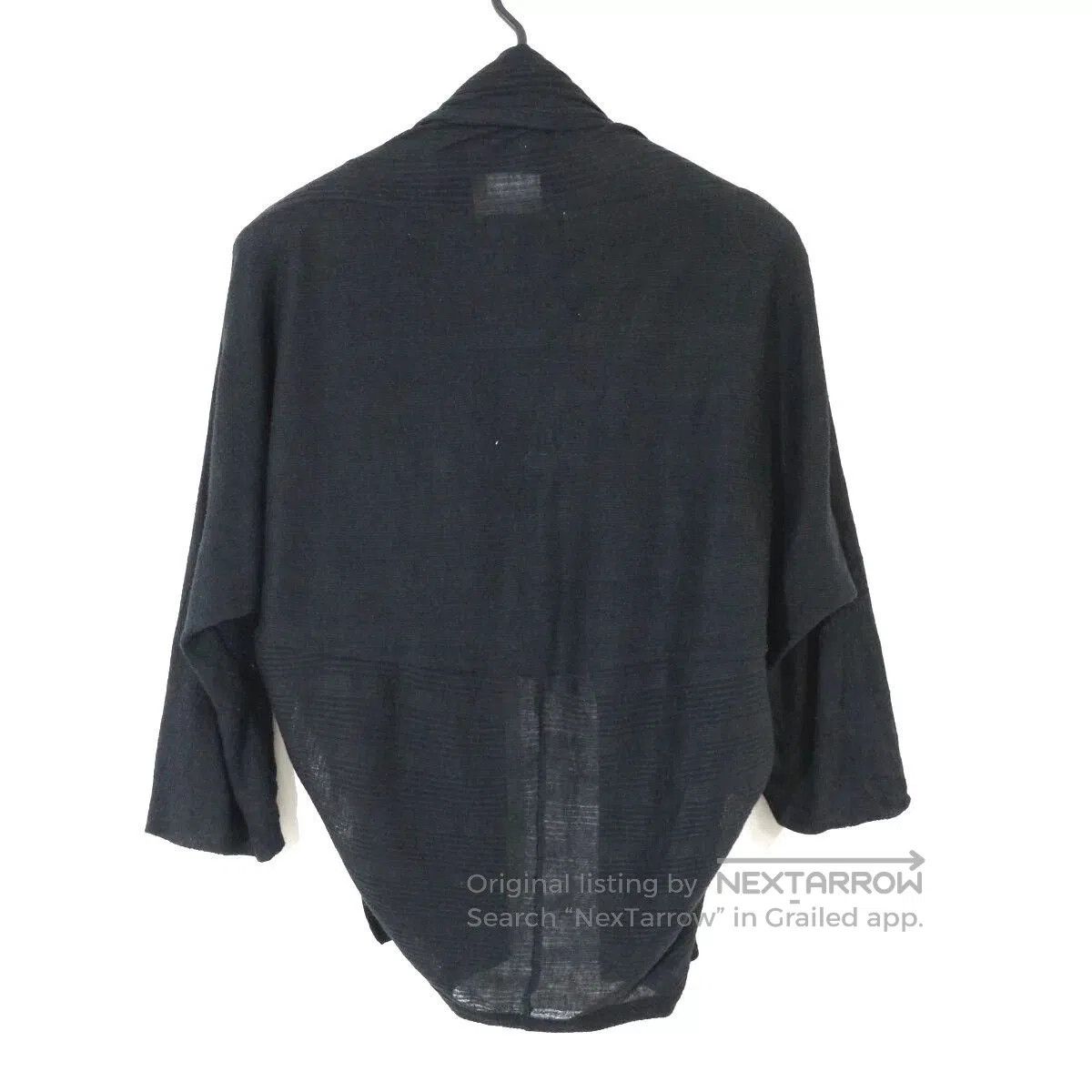 Yohji Yamamoto Yohji Yamamoto FEMME 11SS Short Cardigan. Size XS / US 0-2 / IT 36-38 - 2 Thumbnail