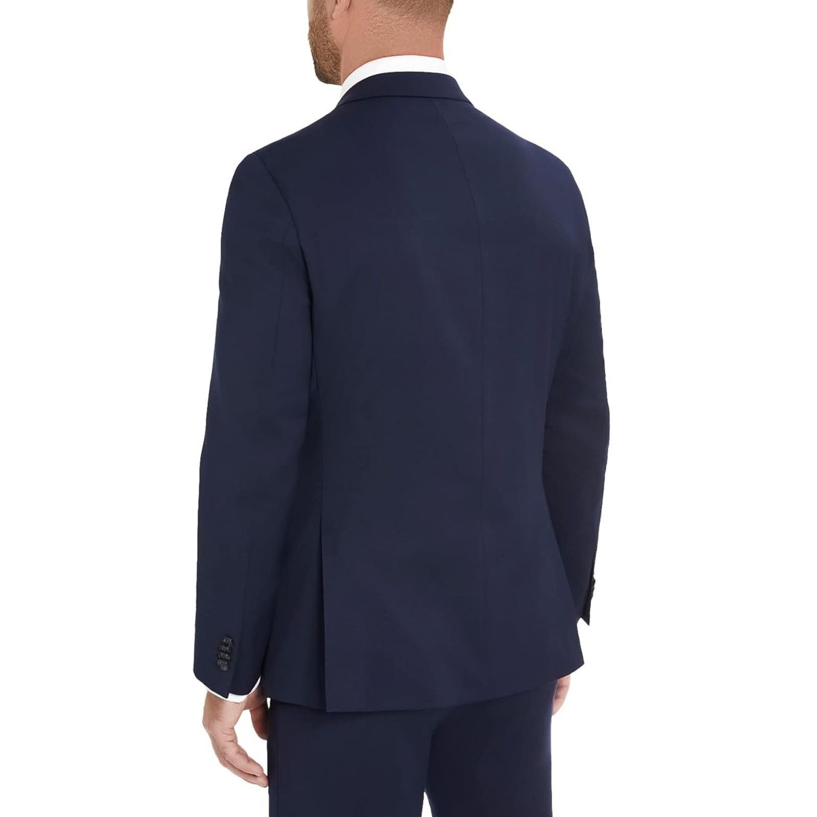 Tommy Hilfiger Tommy Hilfiger Men's Wool Modern-Fit Suit Jacket Size 38R Size 38R - 2 Thumbnail