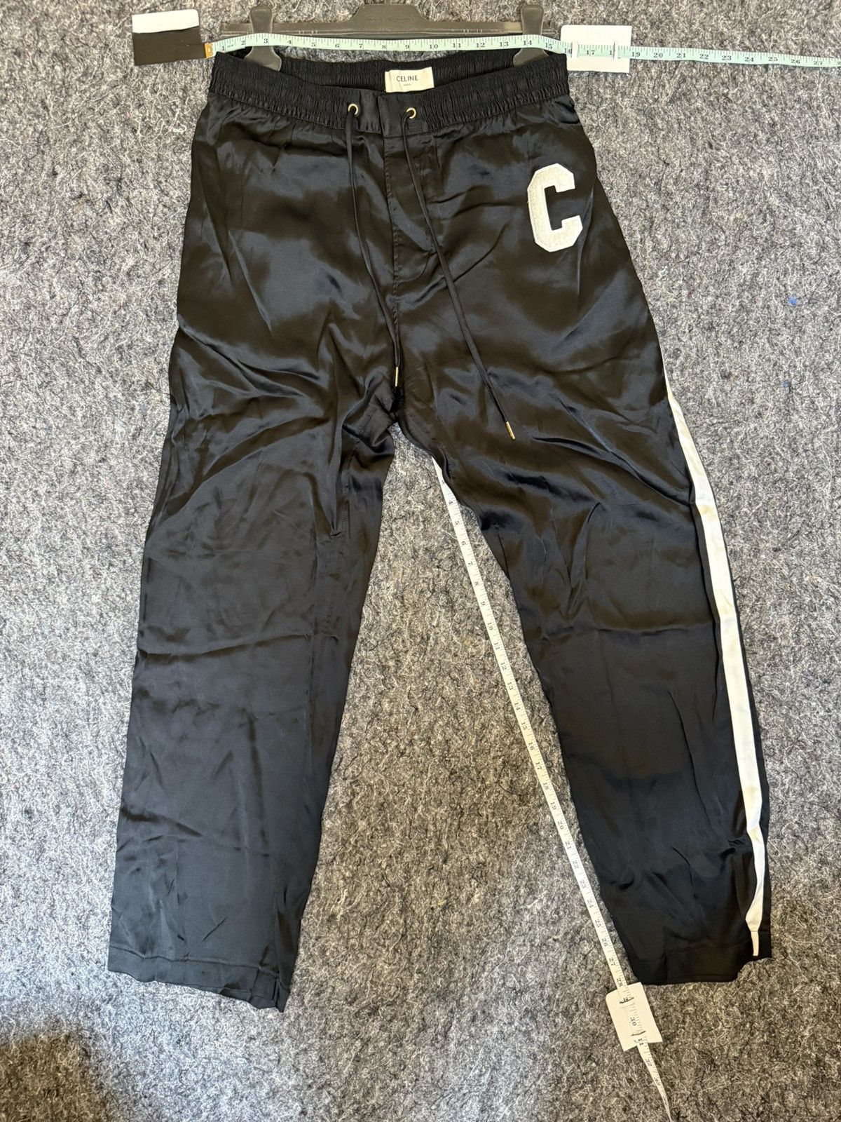 Celine Celine track pants 100% authentic z2 Size US 32 / EU 48 - 16 Thumbnail