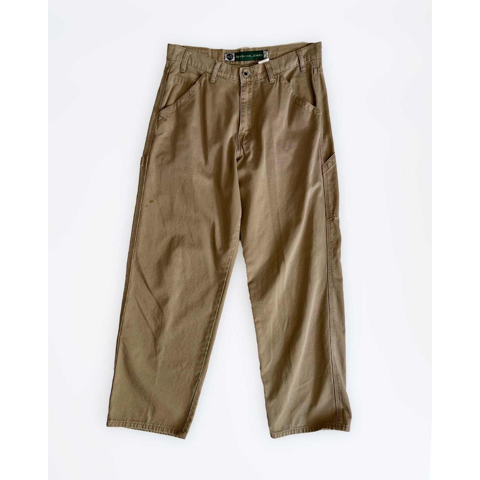 Levi's 2000s Levi's Silvertab Khaki Work Pants Size US 32 / EU 48 - 1 Thumbnail