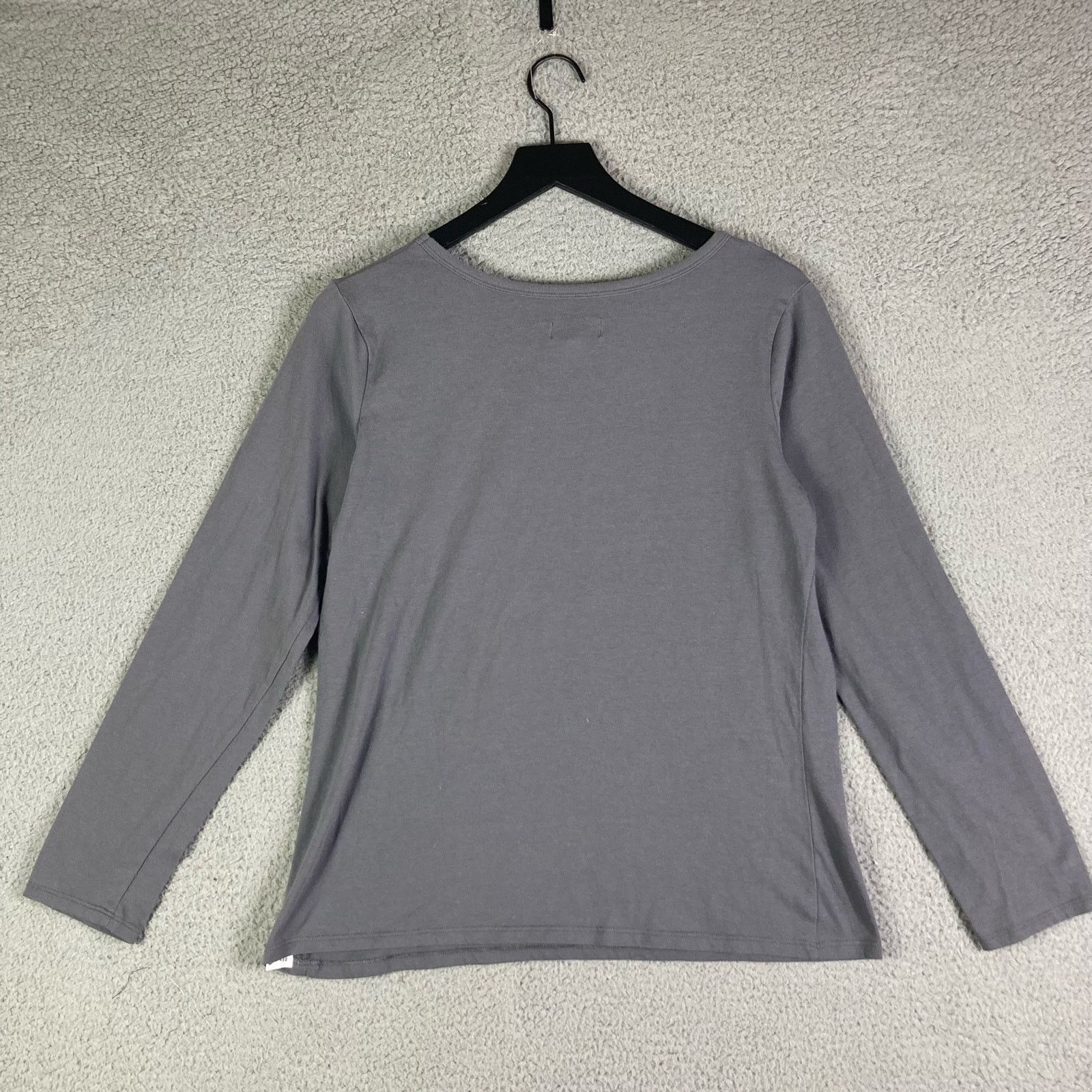Other Christmas Pajama Shirt Women's Sleep Top Size Large Grey Size L / US 10 / IT 46 - 4 Thumbnail