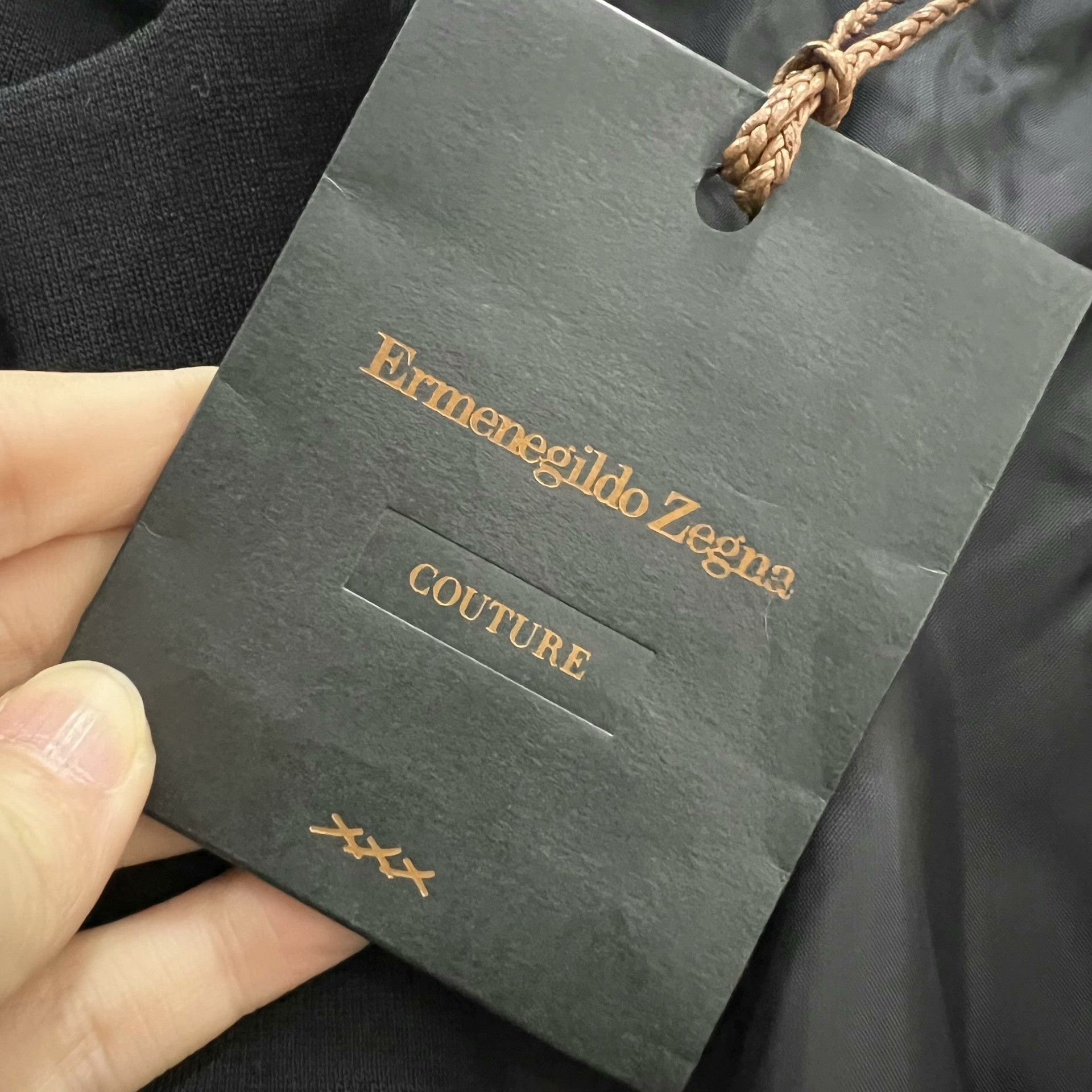 Ermenegildo Zegna Zegna Black Suit Jacket Size 54 Size US L / EU 52-54 / 3 - 4 Thumbnail