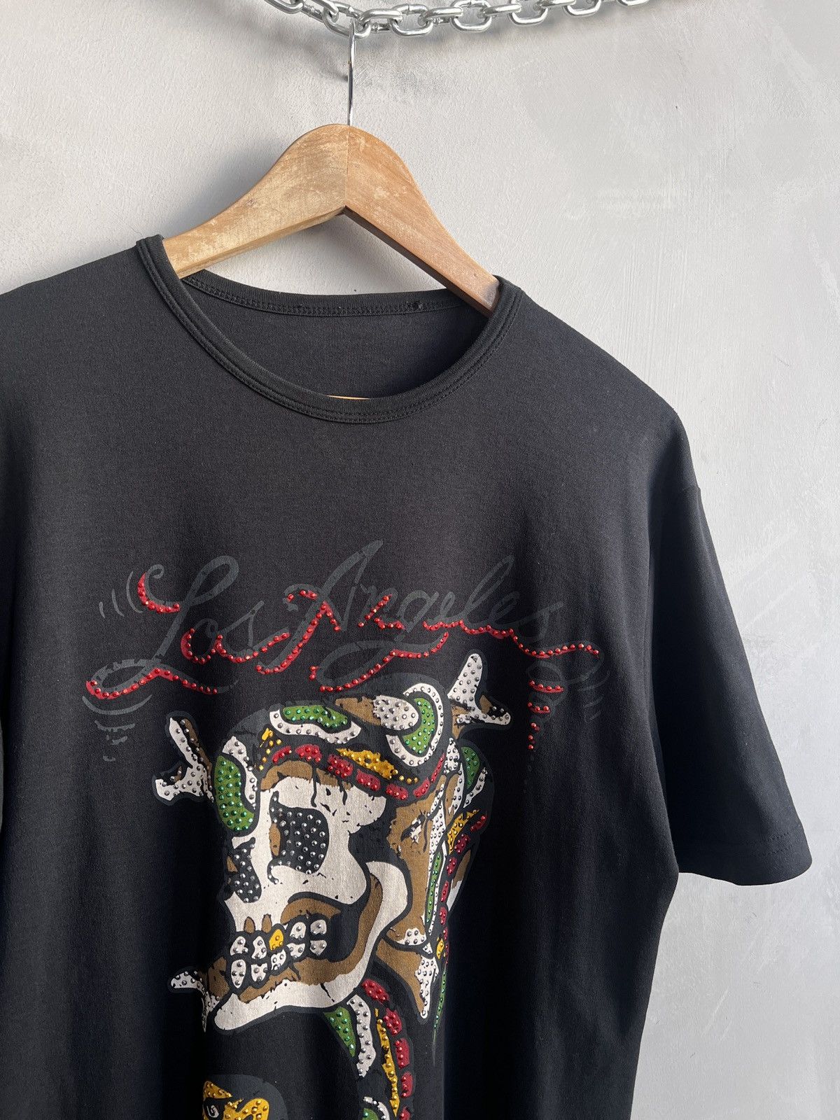 Ed Hardy Vintage Ed Hardy Los Angeles T-shirt Y2K Size US M / EU 48-50 / 2 - 2 Thumbnail