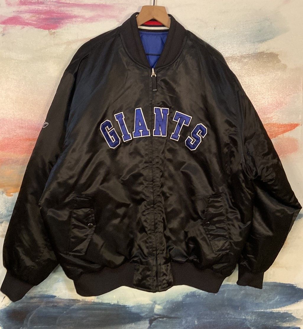 Reebok Vintage NY Giants Reebok Reversible Coat Size US XL / EU 56 / 4 - 1 Thumbnail