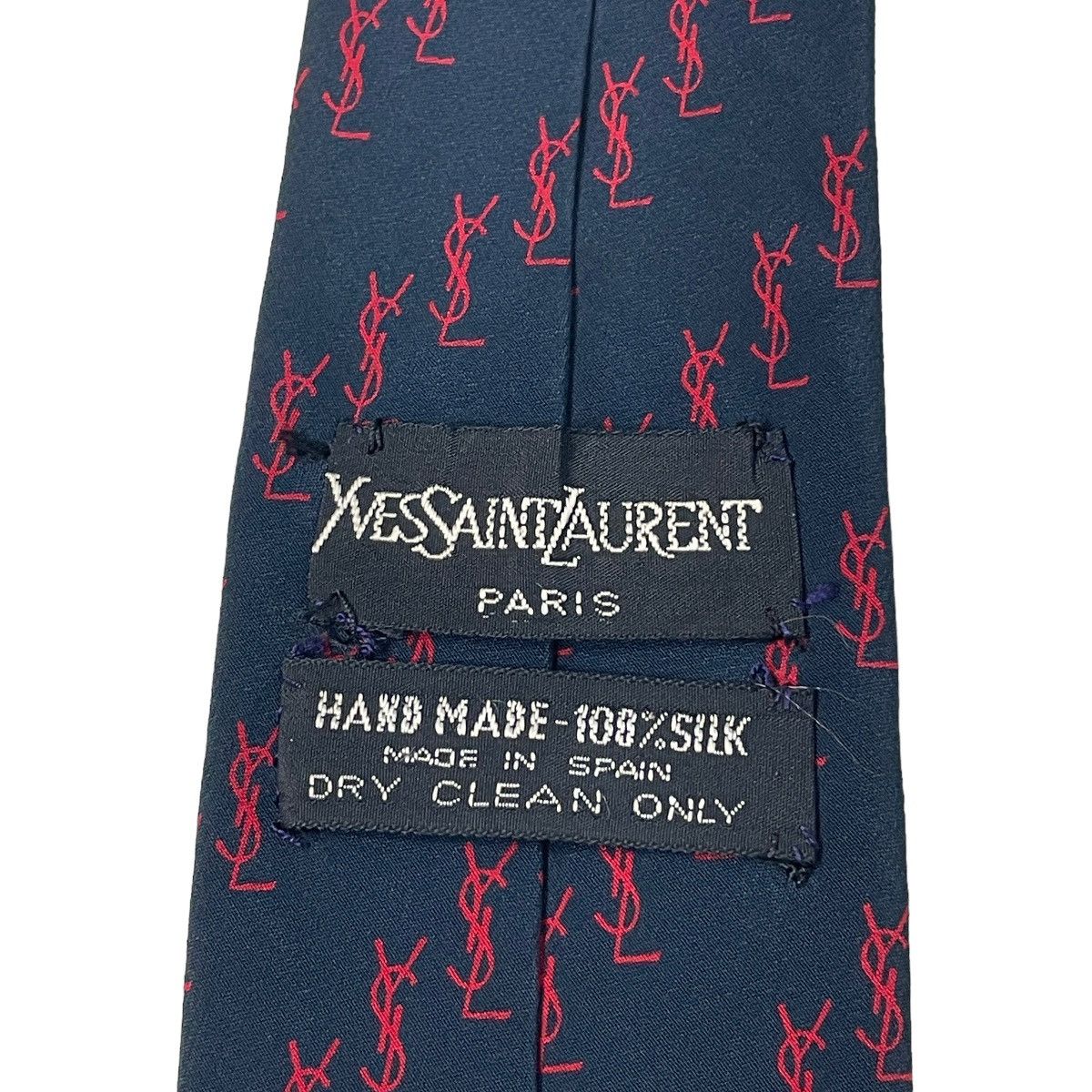 Yves Saint Laurent Yves Saint Laurent YSL Printed Silk Ties Size ONE SIZE - 12 Thumbnail