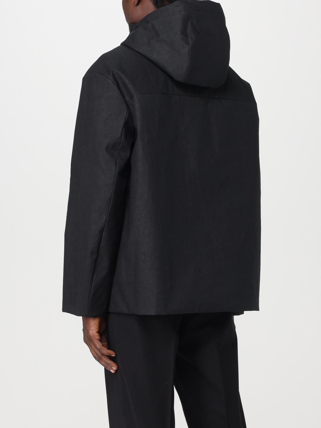 Fendi FENDI black high collar Mackintosh parka jacket 3XL Size US XXL / EU 58 / 5 - 4 Thumbnail