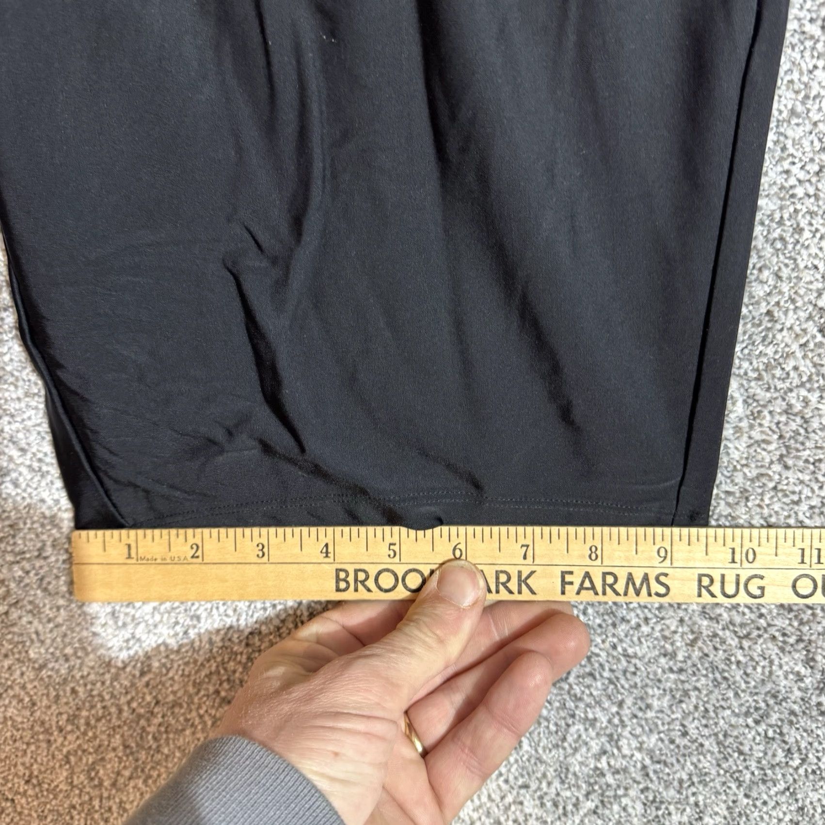 Vintage Ulla Popken Bottom Womens 34 Black Modest Swim Pool Beach Gorpcore 2010s Size 24" / US 00 / IT 34 - 7 Thumbnail