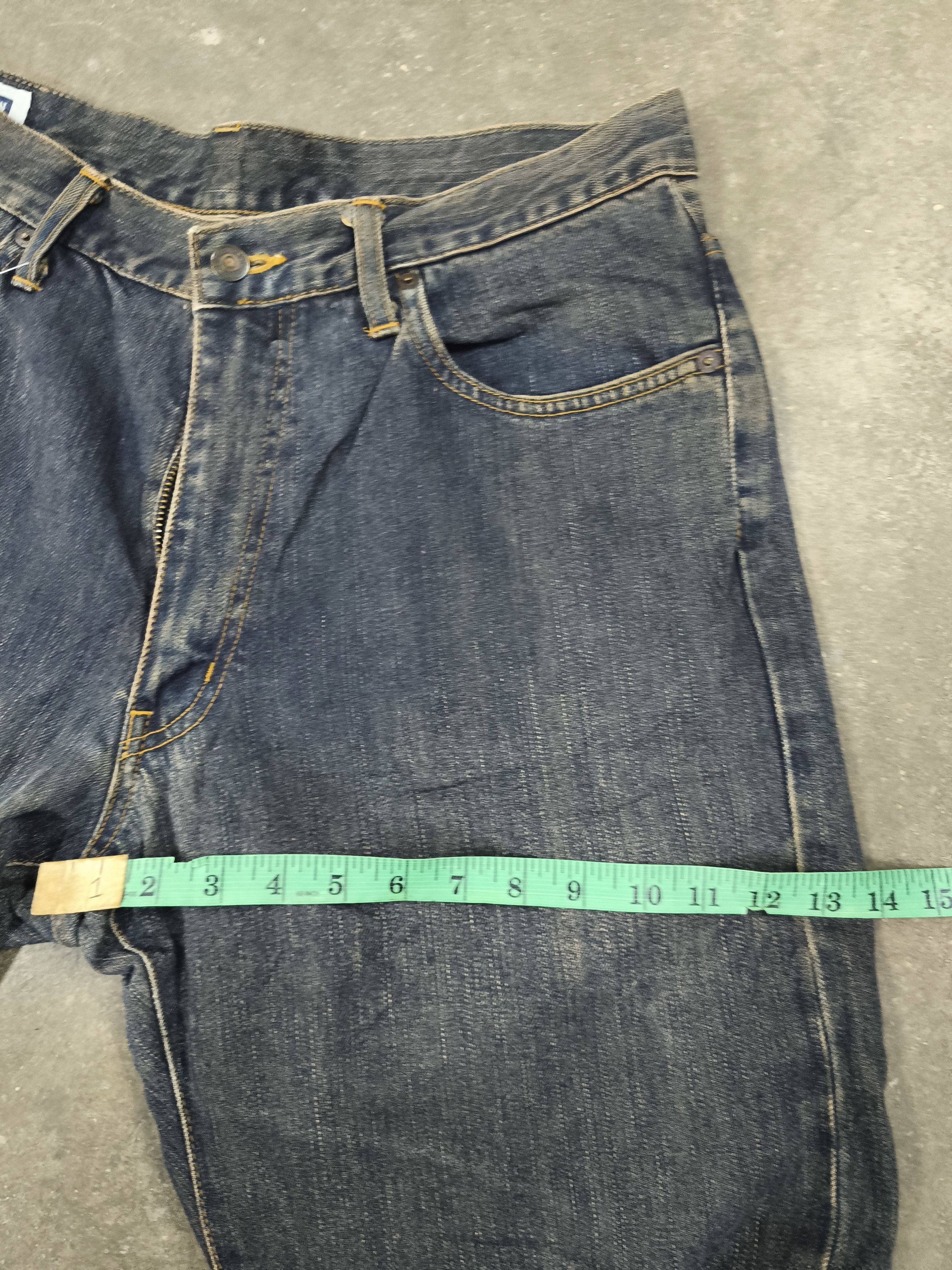 Beauty Beast 🔥Baggy🔥🔥 Vintage Edwin Jeans Baggy street fashion Size US 35 - 12 Thumbnail