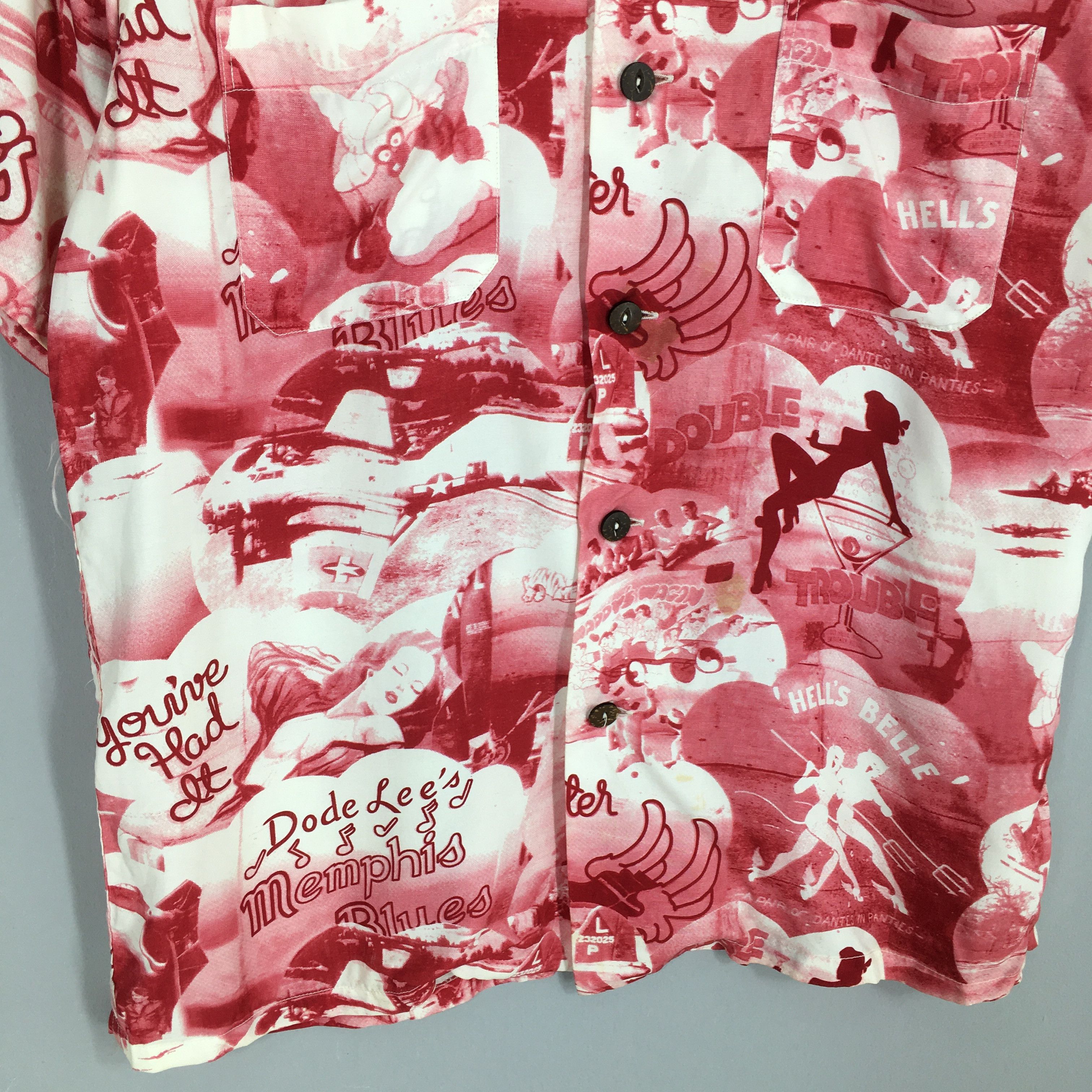 The Real McCoy's Vintage Real Mccoys Japan Hawaii Rayon Shirt Medium Size US M / EU 48-50 / 2 - 4 Thumbnail