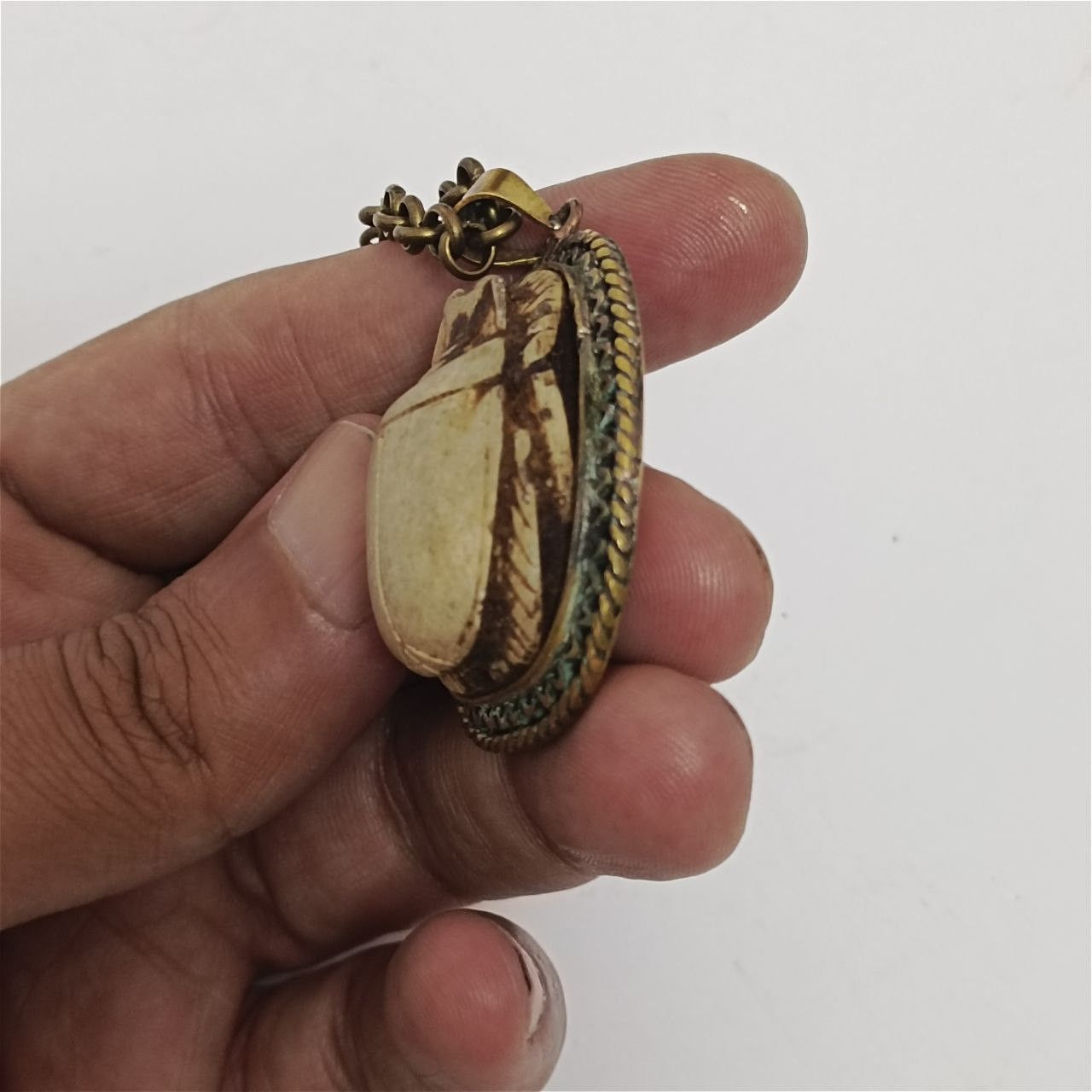 Handmade Ancient Egyptian Pharaonic Style Necklace Pharaonic Amulet Size ONE SIZE - 6 Thumbnail