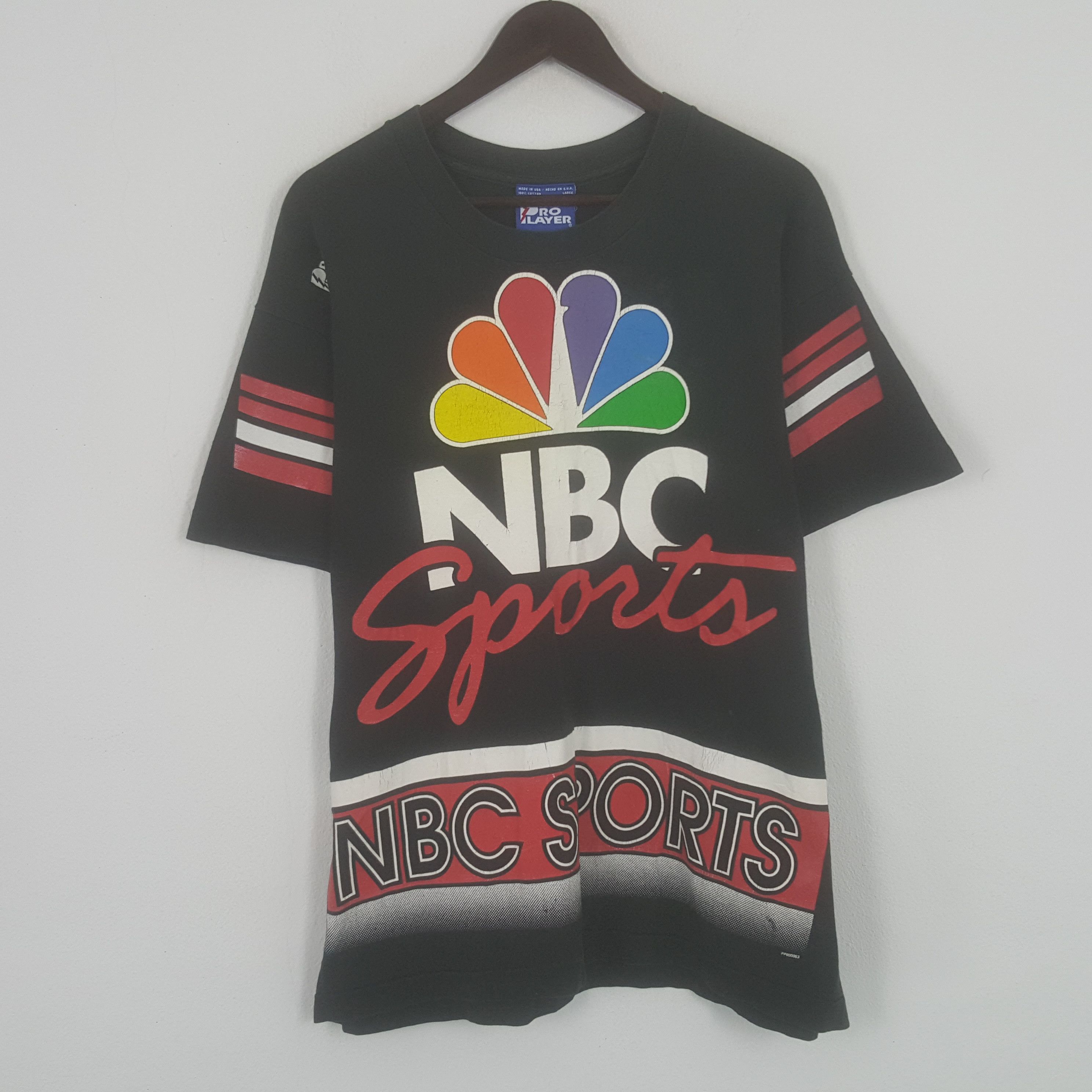 Pro Player × Vintage Vintage NBC Sports Tshirt Size US XL / EU 56 / 4 - 1 Thumbnail