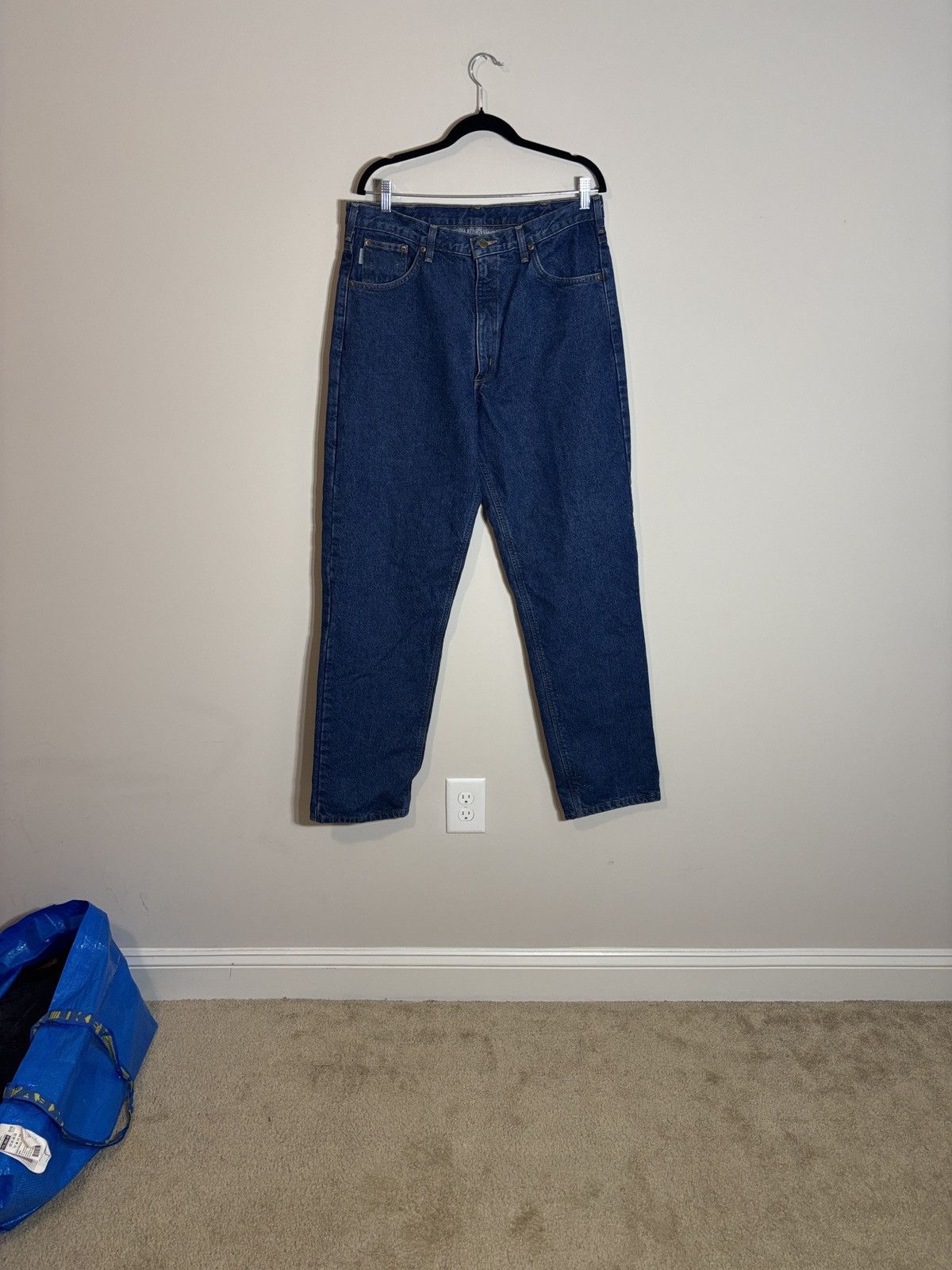 Carhartt Vintage Carhartt Flannel Lined Jeans B21 Size US 34 / EU 50 - 1 Thumbnail
