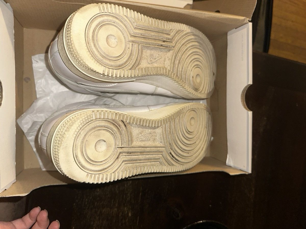 Nike Nike Air Force 1 High – Triple White (With Box) Size US 9 / EU 42 - 4 Thumbnail