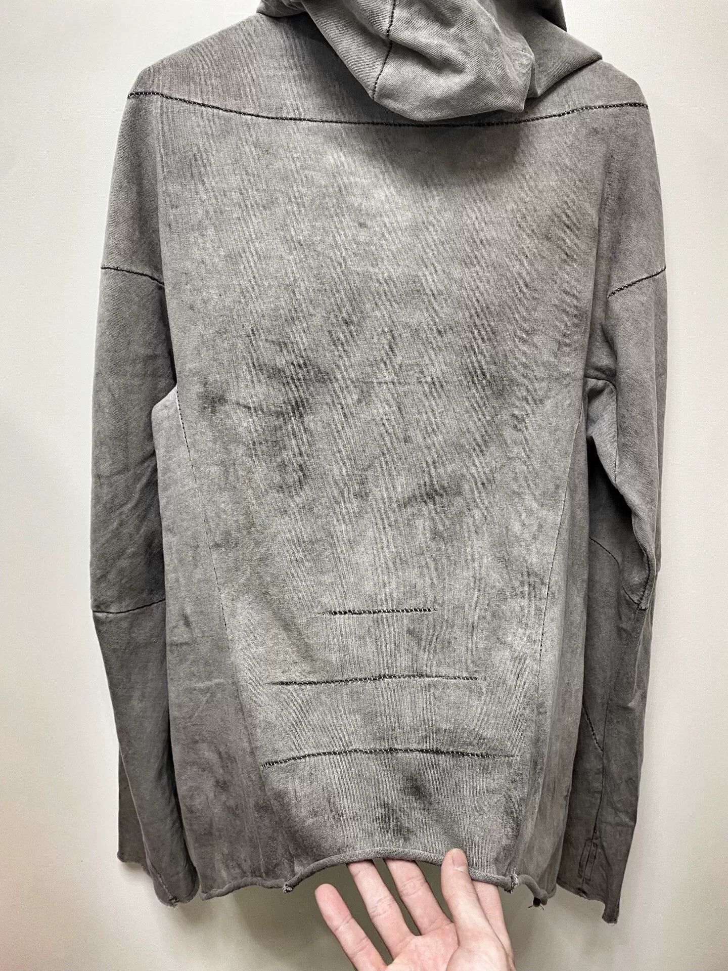 Masnada MASNADA Washed Mottled Ink-Dyed Jacket Size US M / EU 48-50 / 2 - 5 Thumbnail