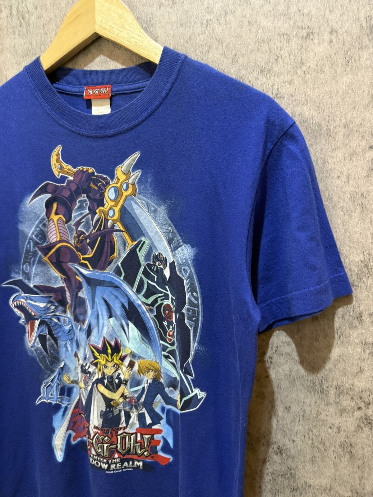 Anime × Cartoon Network × Vintage Vintage 90s YU-Gi-OH Enter The Shadow Realm Anime Tshirt Size US S / EU 44-46 / 1 - 2 Thumbnail