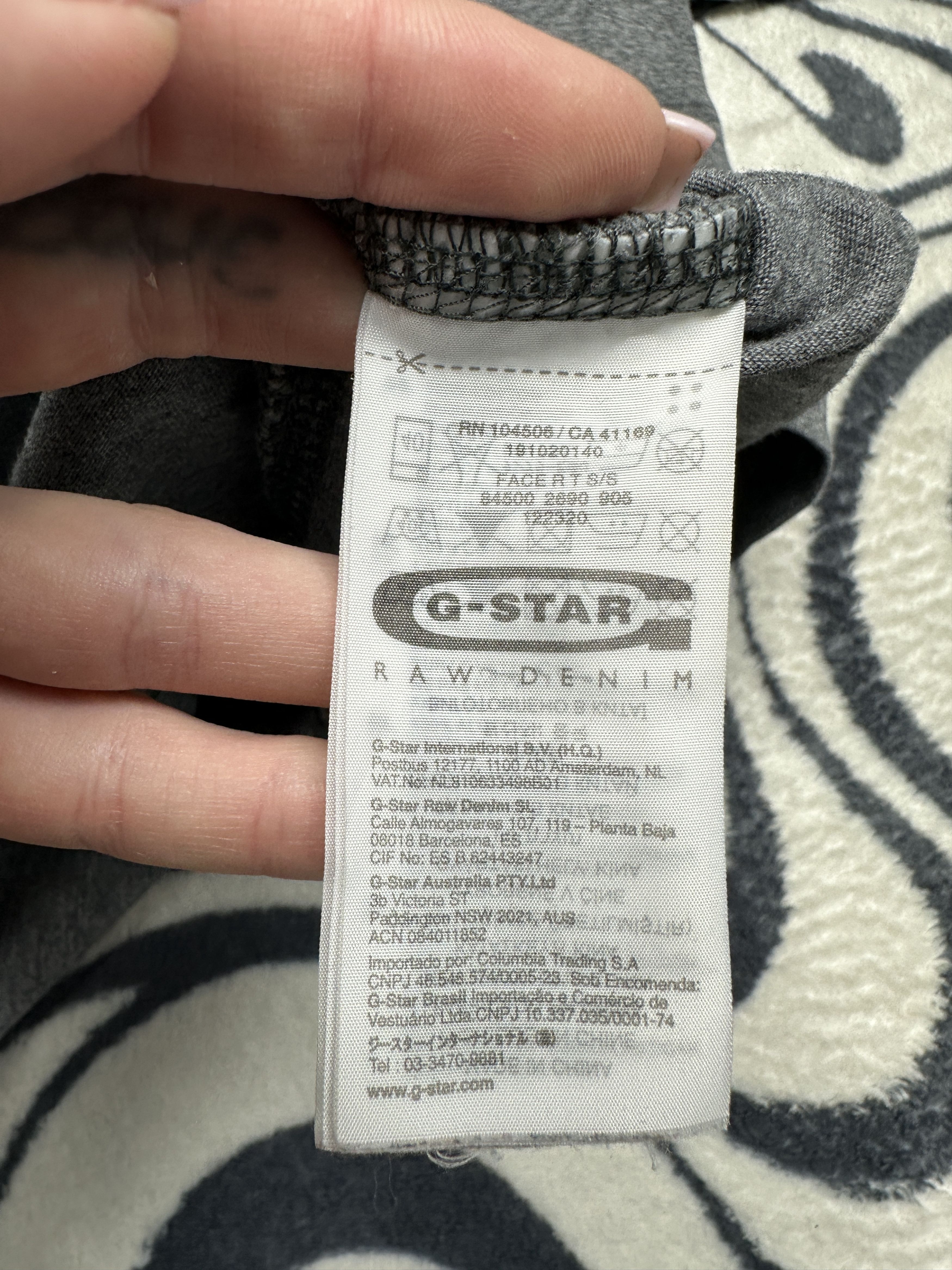 G-Star G Star Raw Face R Mens T-Shirt Size US L / EU 52-54 / 3 - 4 Thumbnail