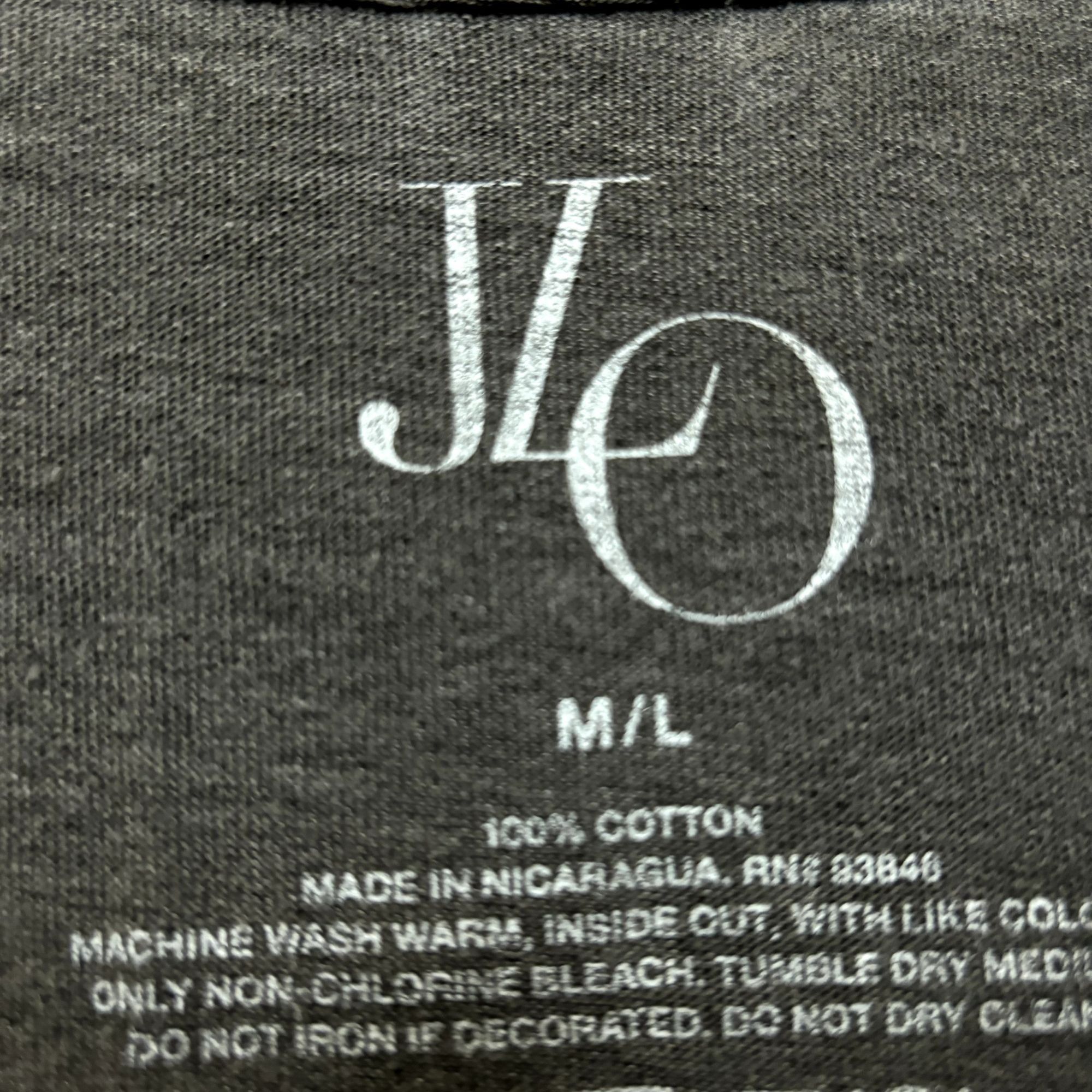 Jennifer Lopez Jennifer Lopez JLO Signature Poster Dance Pop Tee M/L Size US L / EU 52-54 / 3 - 4 Thumbnail