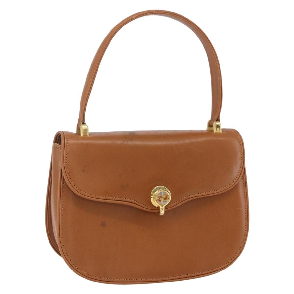 Gucci Gucci Vintage Handbag Leather Size ONE SIZE - 1 Thumbnail