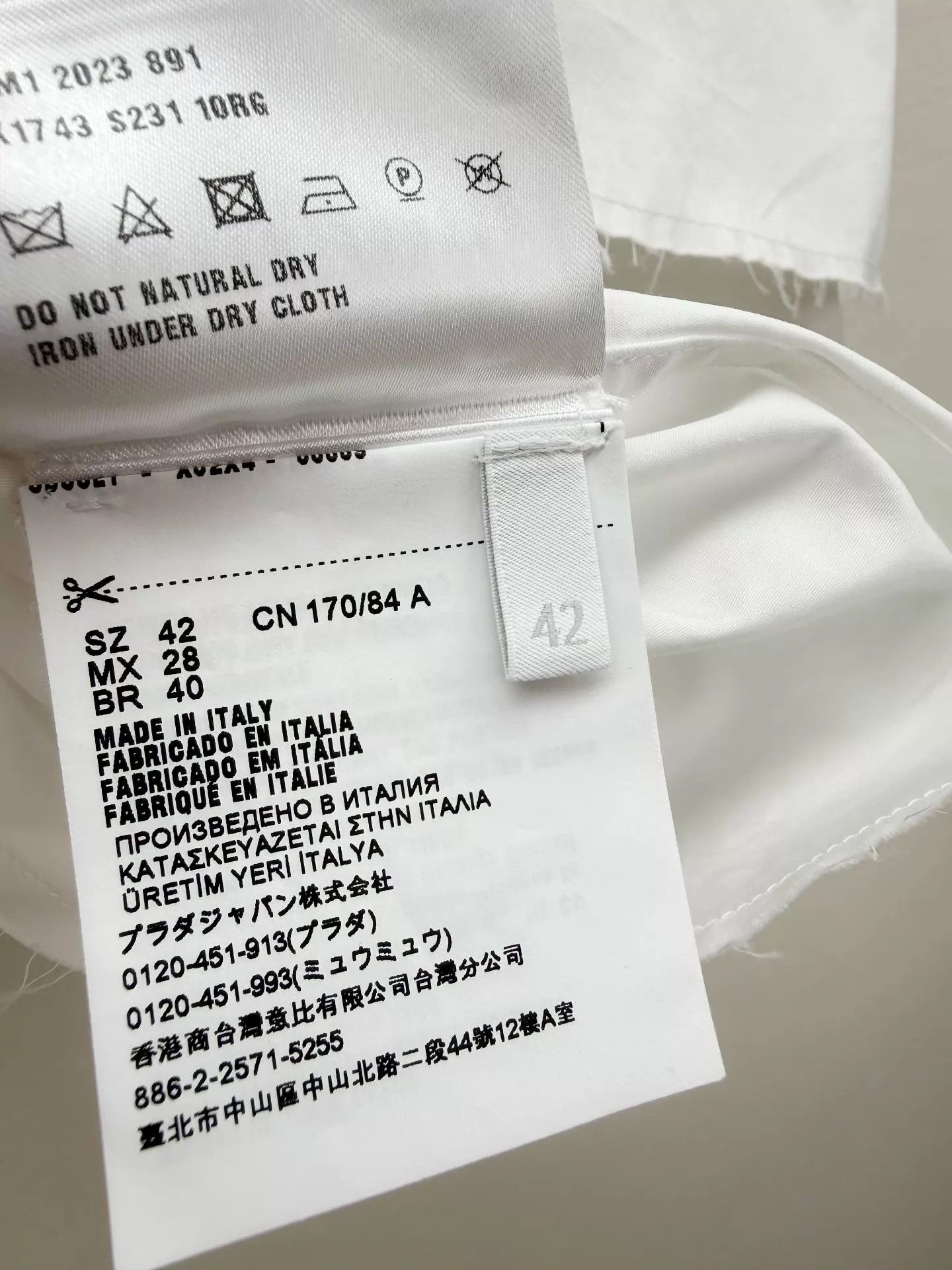Miu Miu MIU MIU BNWT Shirt 42 Size M / US 6-8 / IT 42-44 - 6 Thumbnail
