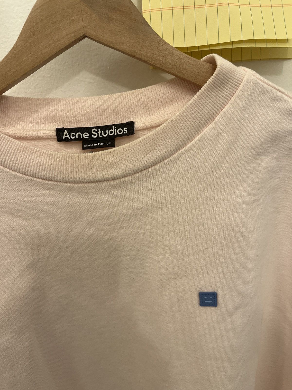 Acne Studios Acne Studios Pink Sweatshirt 52 Size US L / EU 52-54 / 3 - 2 Thumbnail