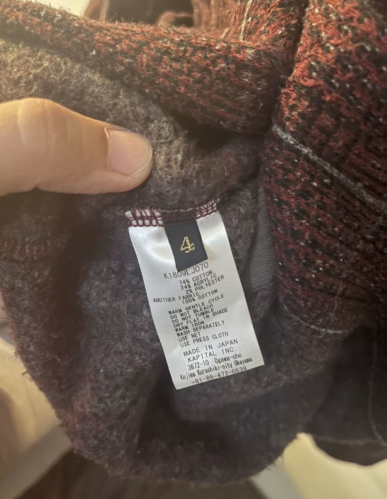 Kapital Kapital Autumn/Winter Coat2412-Nextarrow Size US XL / EU 56 / 4 - 3 Thumbnail