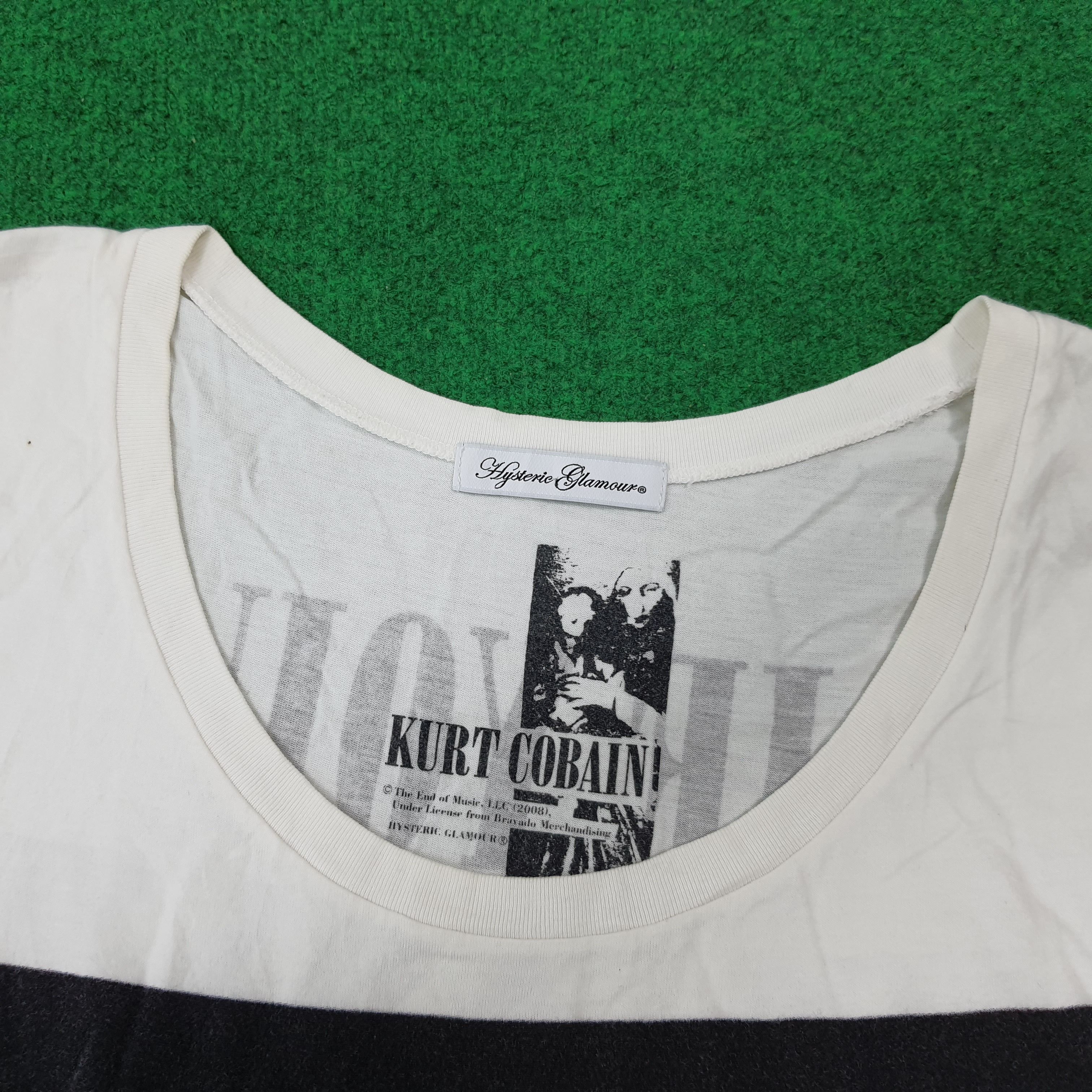 Hysteric Glamour Vintage Hysteric Glamour Kurt Cobain Nirvana TankTop C276N34 Size S / US 4 / IT 40 - 6 Thumbnail