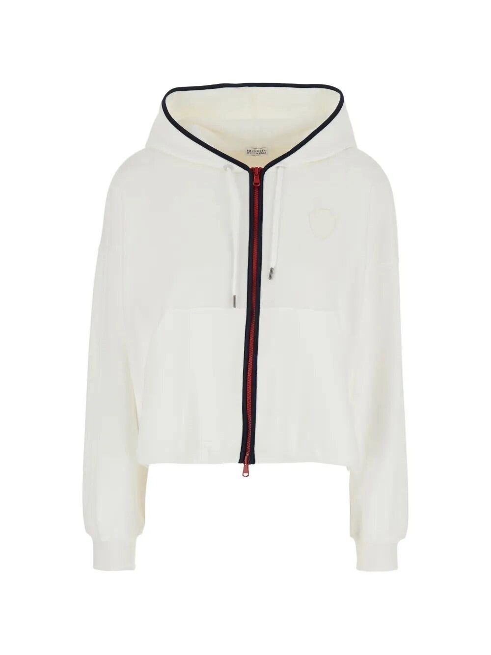 Brunello Cucinelli Hooded Sweatshirt with Logo Size L / US 10 / IT 46 - 1 Thumbnail