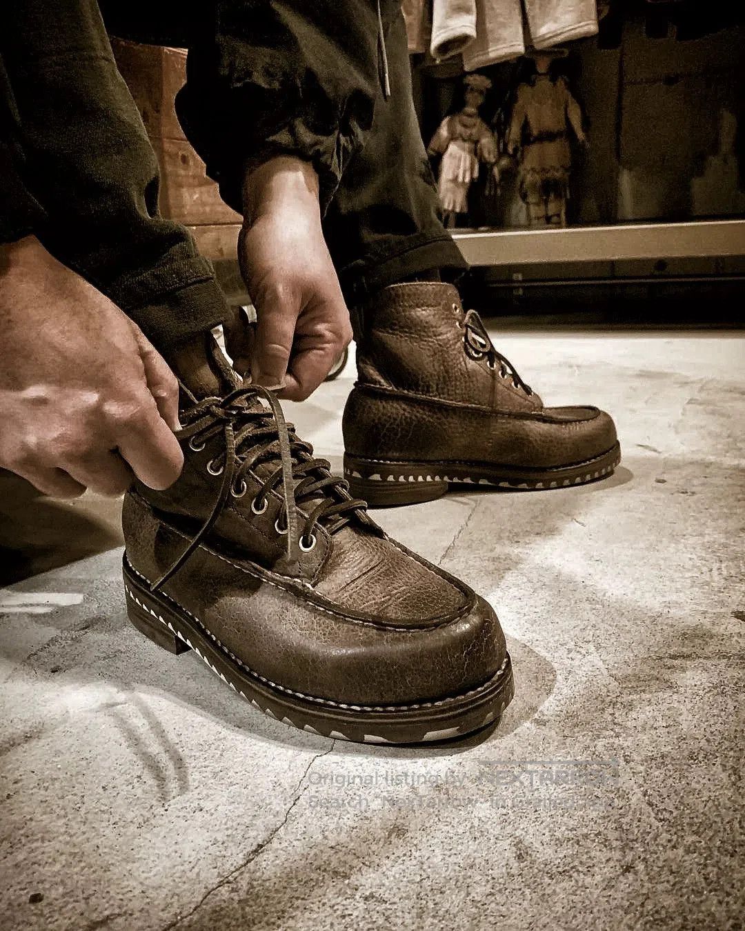 Visvim visvim kainai moc toe boots dk.brown. Size US 10.5 / EU 43-44 - 9 Thumbnail