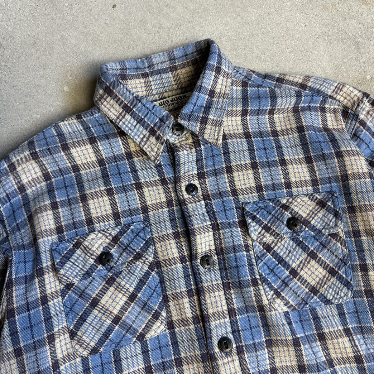 Big John Big John Flannel Work Shirt Size US S / EU 44-46 / 1 - 2 Thumbnail