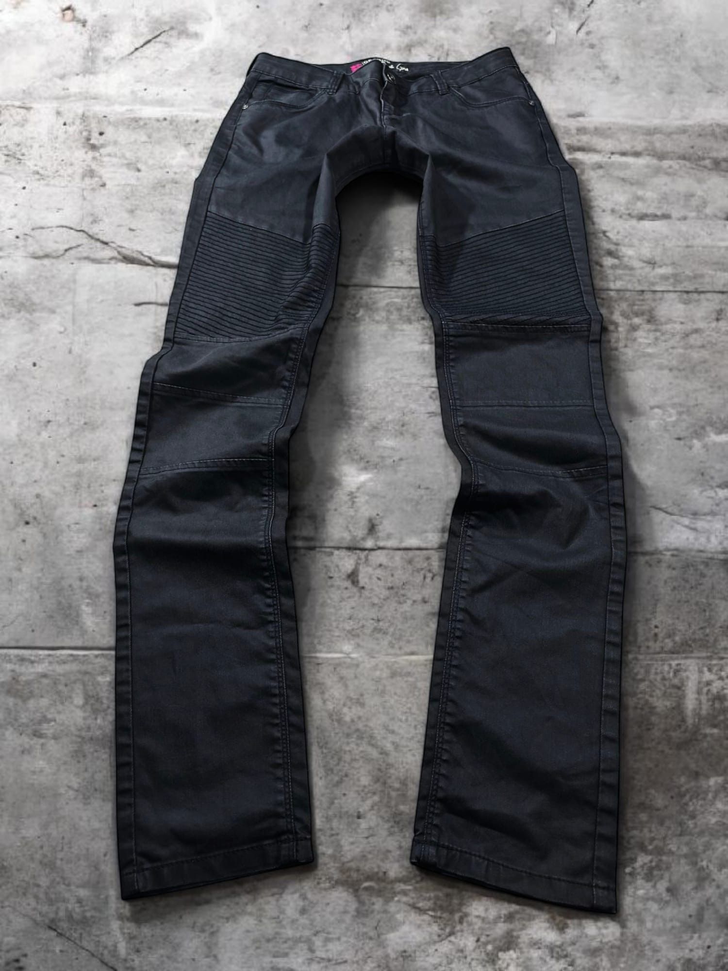 George Gina & Lucy GGL Moto Type Jeans Indie Sleaze Hedi Girl Lowrise Size 30" / US 8 / IT 44 - 2 Thumbnail