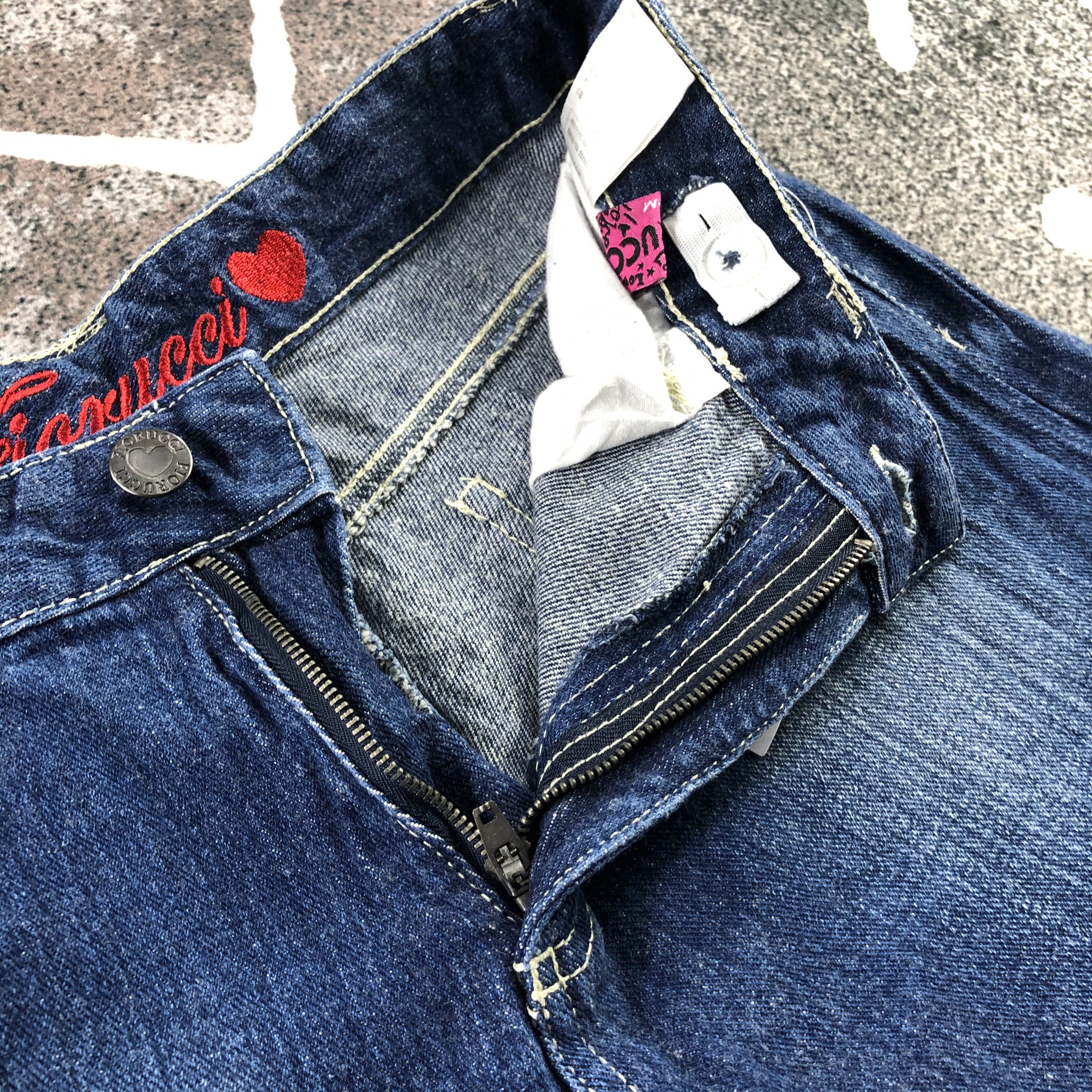 Fiorucci Fiorucci Jeans Cropped Distresed Denim KJ1316 Size 28" / US 6 / IT 42 - 7 Thumbnail