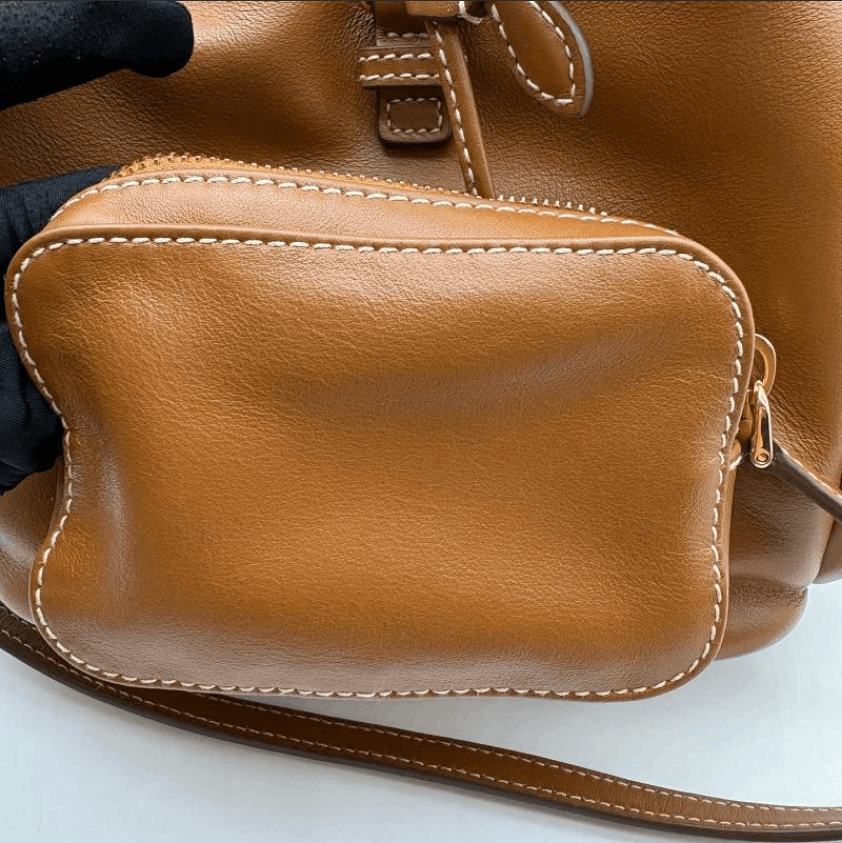 Miu Miu Miu Miu Calfskin Backpack with Engraved Logo Size ONE SIZE - 19 Thumbnail
