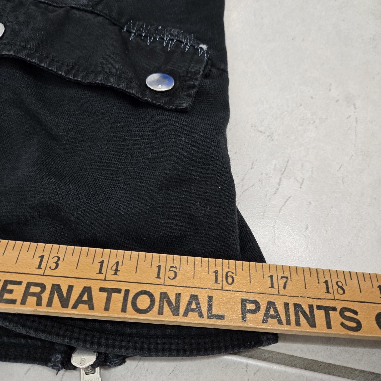 Triple 5 Soul Triple 5 Soul Jacket Womens Large Black Cotton Blazer Casual Size L / US 10 / IT 46 - 9 Thumbnail