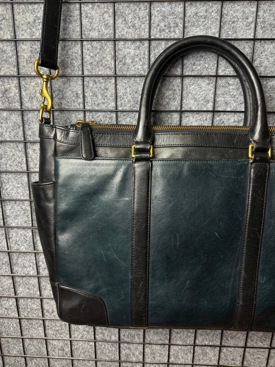 Coach Coah Geniue Leather Handle Bags Size ONE SIZE - 8 Thumbnail