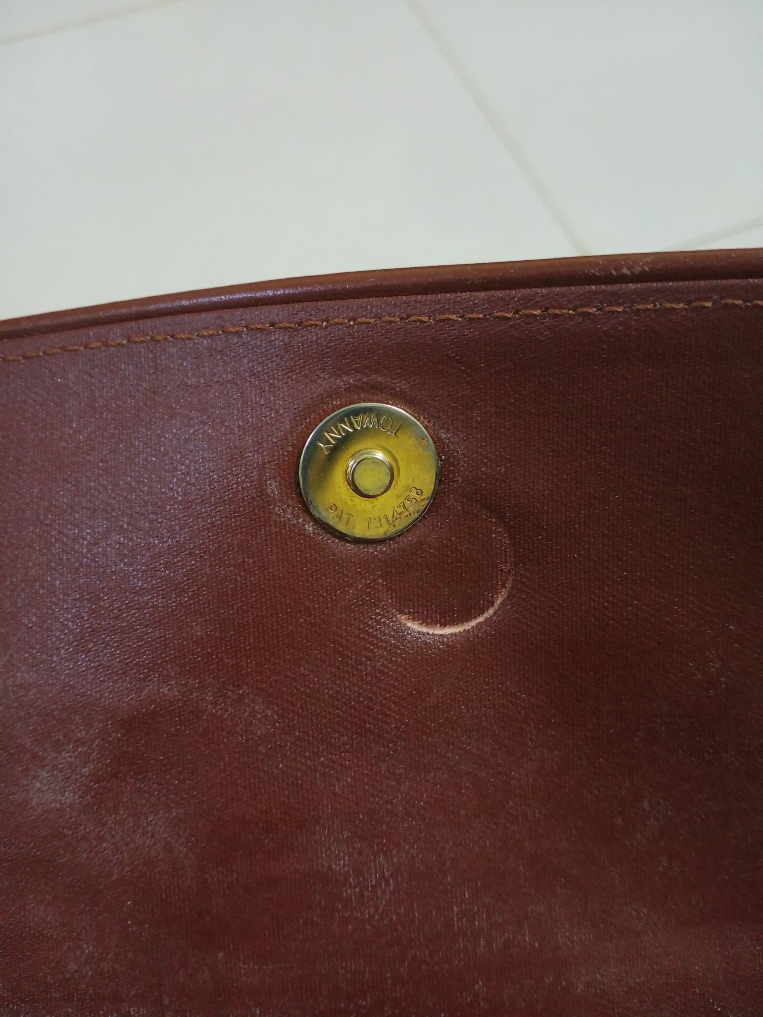 Burberry VINTAGE BURBERRY BROWN LEATHER CROSSBODY BAG Size ONE SIZE - 11 Thumbnail