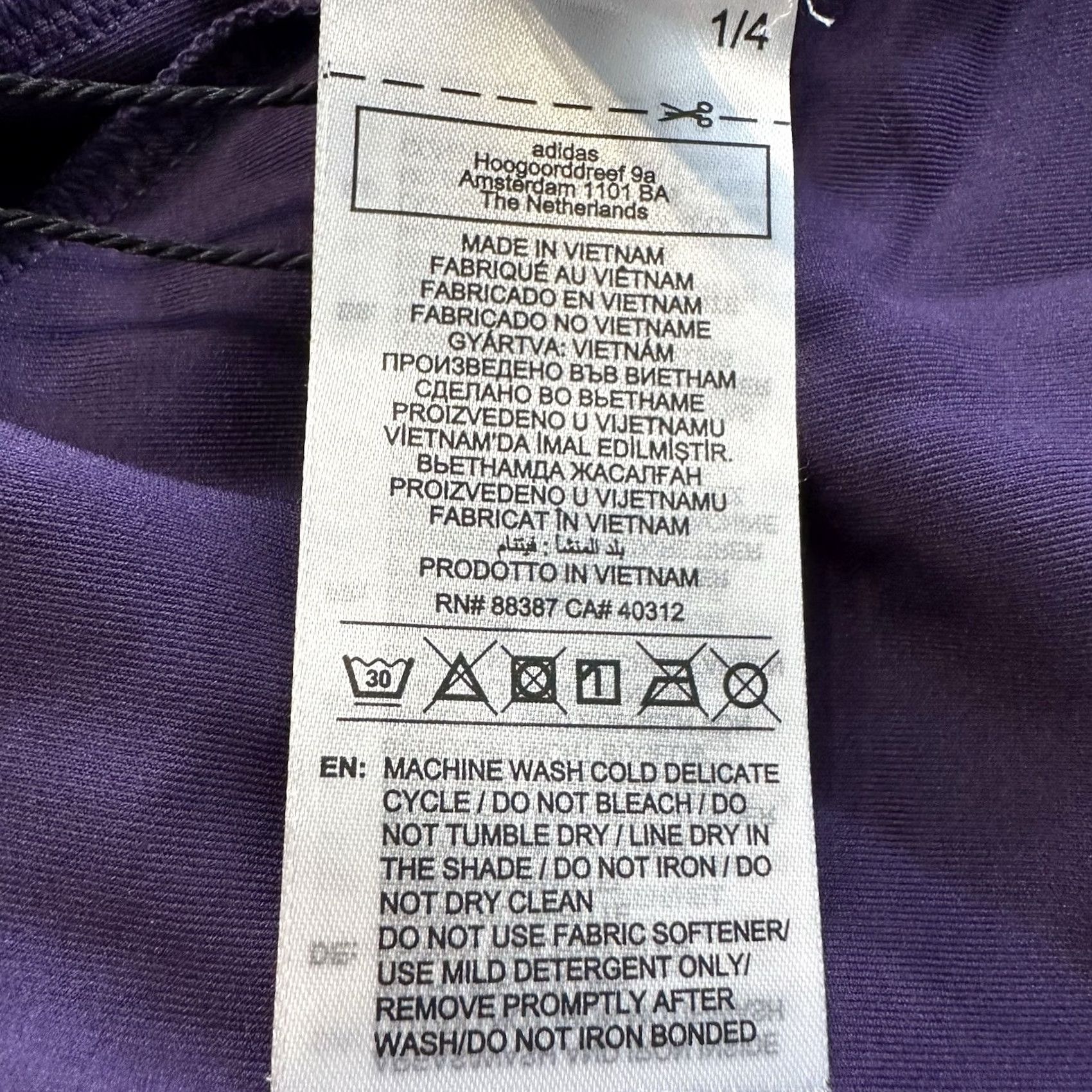 Adidas Adidas Y-3 Tennis Pro Match Tank Top Womens M Plum Purple JM1157 Size M / US 6-8 / IT 42-44 - 4 Thumbnail