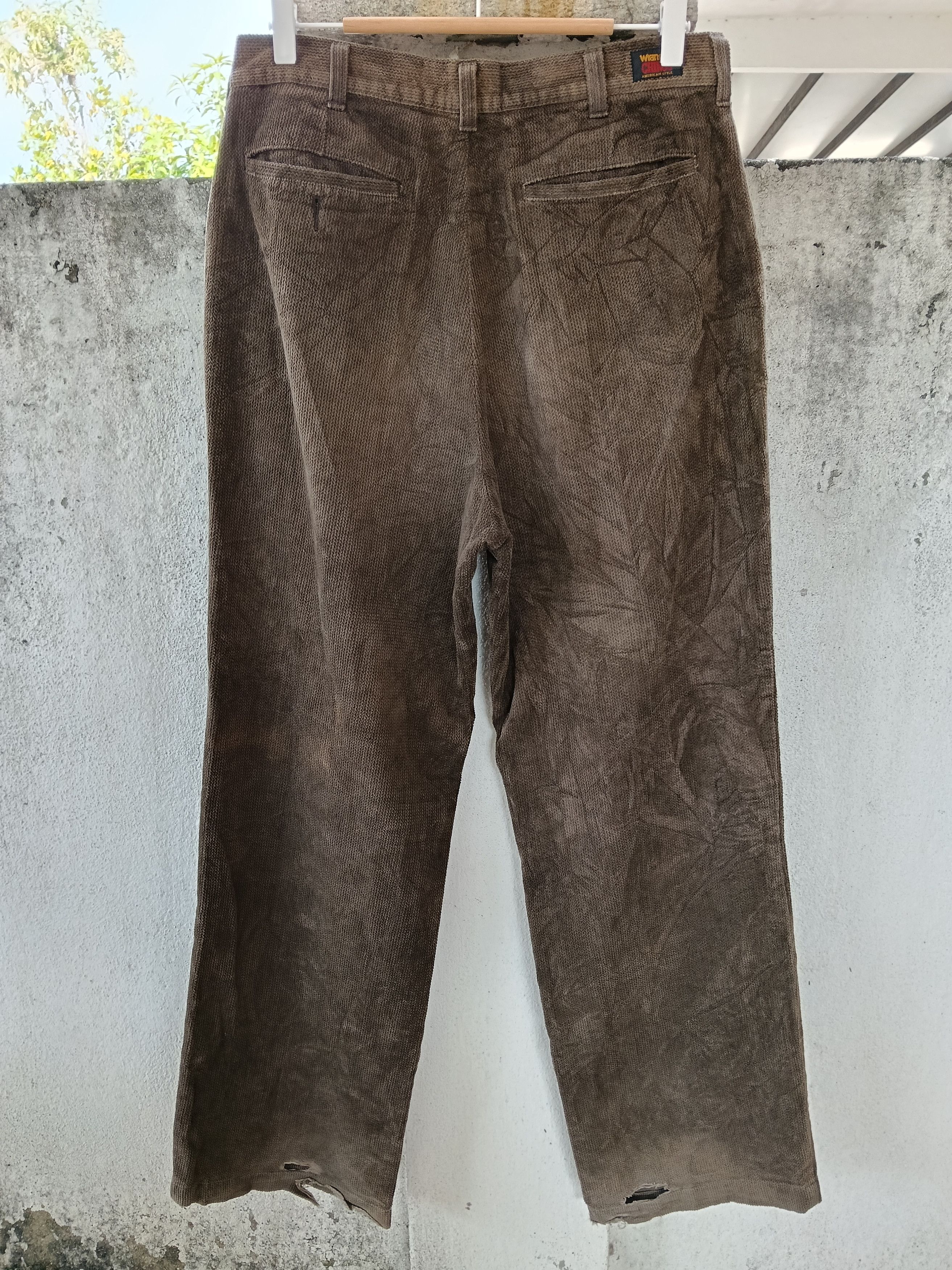 Wrangler 💥Wrangler Corduroy Chinos Loose Pants 💥 Size US 32 / EU 48 - 4 Thumbnail
