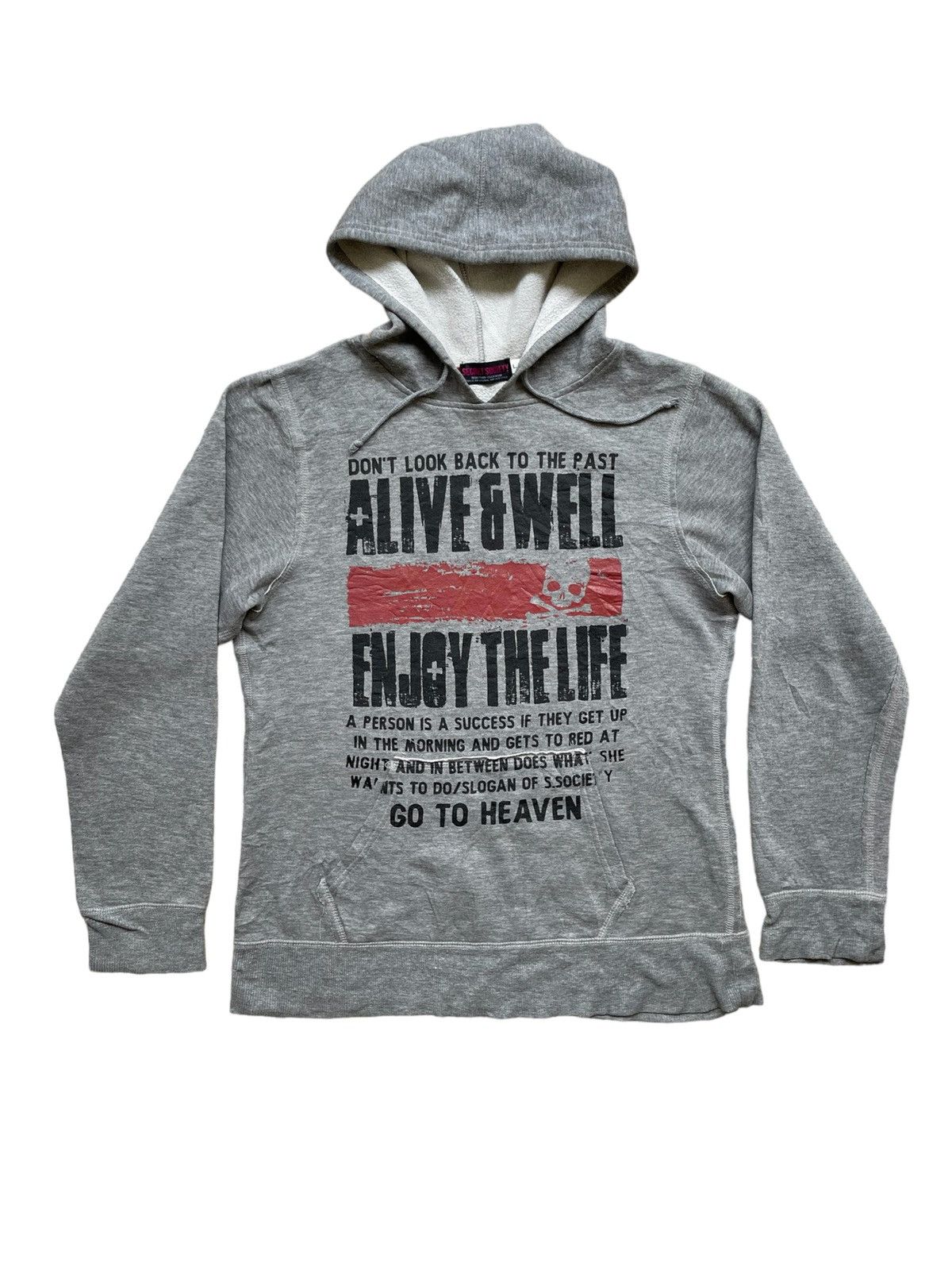 If Six Was Nine Y2K Secret Society Skull Hoodie Size US M / EU 48-50 / 2 - 1 Thumbnail