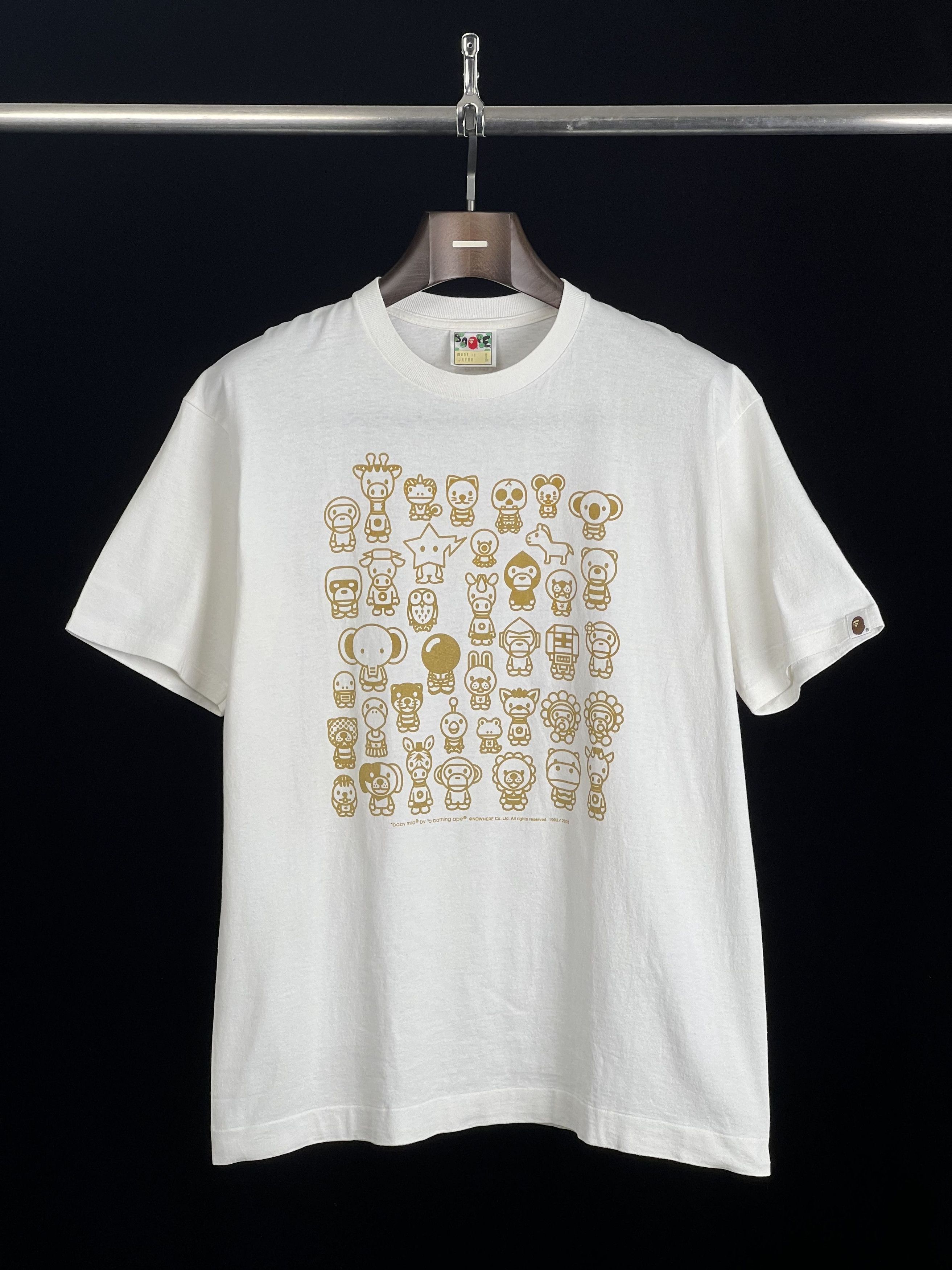 Bape RARE*BAPE ABC A To Z Tee Vintage Size US L / EU 52-54 / 3 - 1 Thumbnail
