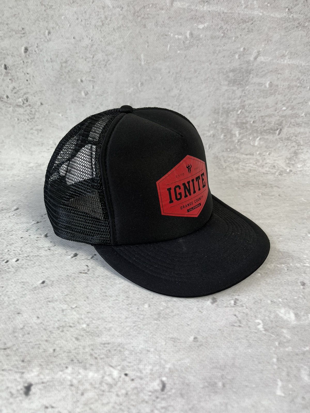Band Tees × Vintage Ignite - Hard Core Punk Band Trucker Hat Size ONE SIZE - 1 Thumbnail