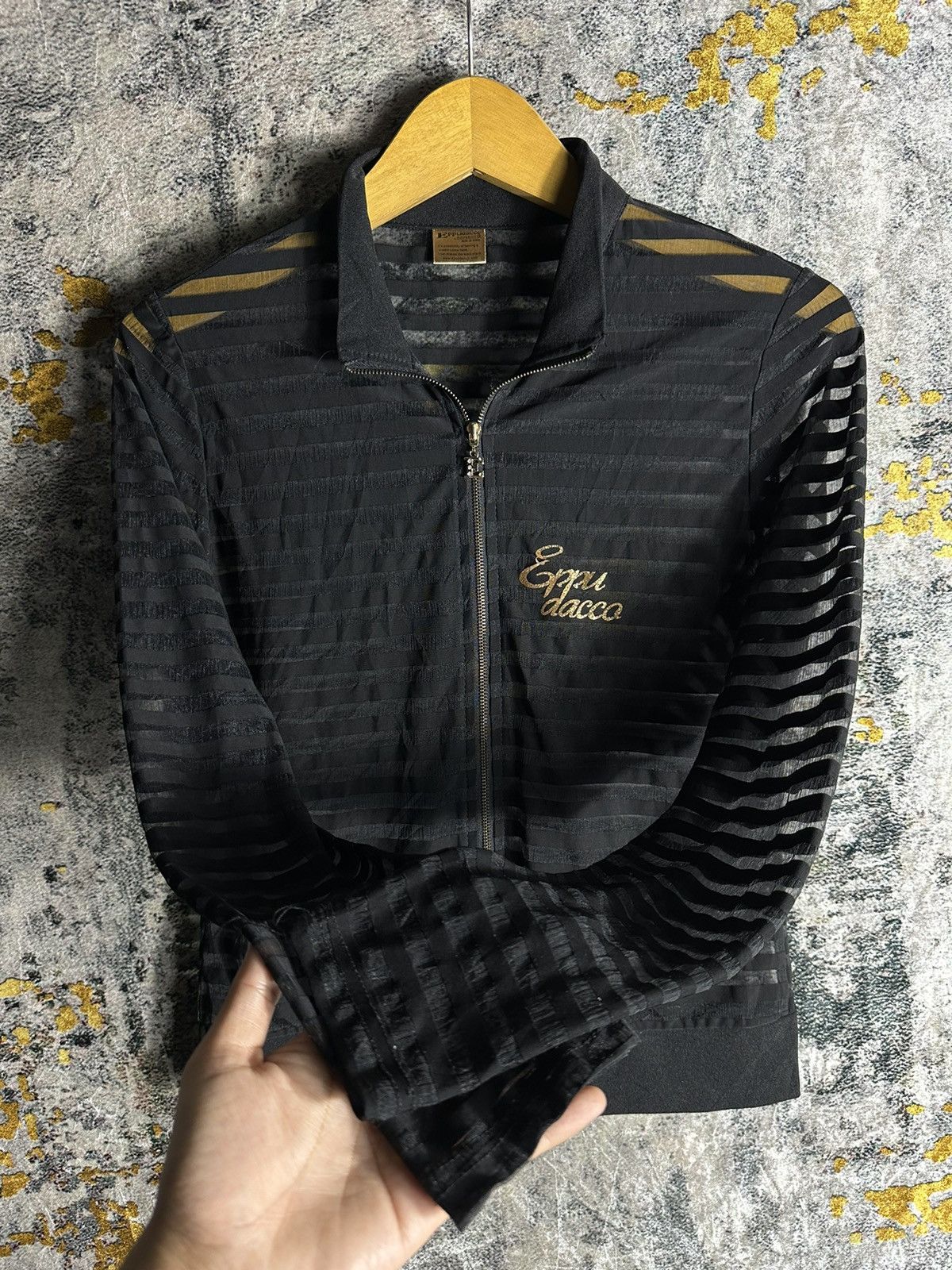 20471120 IF SIX WAS NINE LGB STYLE BLACK STRIPE TRANSPARENT Size US S / EU 44-46 / 1 - 4 Thumbnail