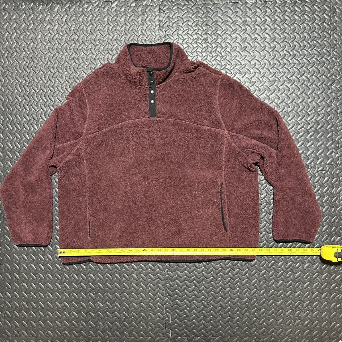 Other Members Mark Alpine Sherpa Pullover Sweater Henley Mens 2XL Size US XXL / EU 58 / 5 - 7 Thumbnail