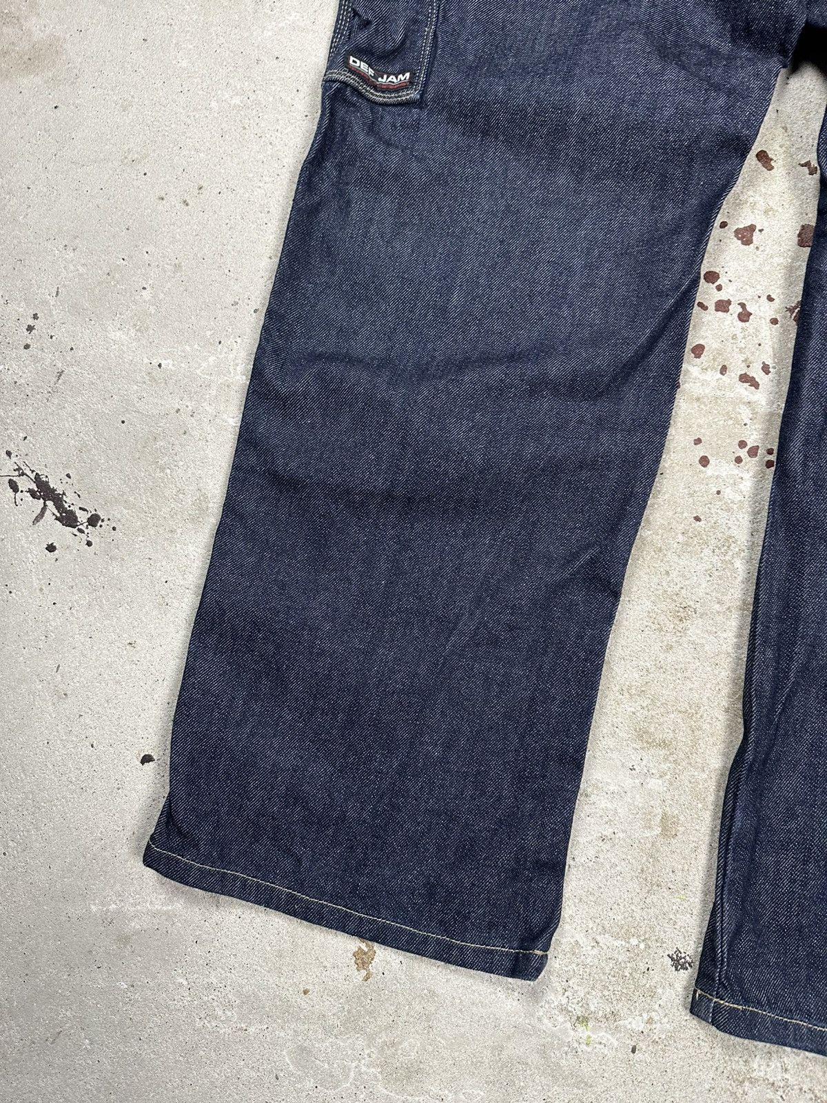 JNCO × Vintage Vintage Y2K Def Jam University Baggy Carpenter Denim Pants Size US 38 / EU 54 - 4 Thumbnail