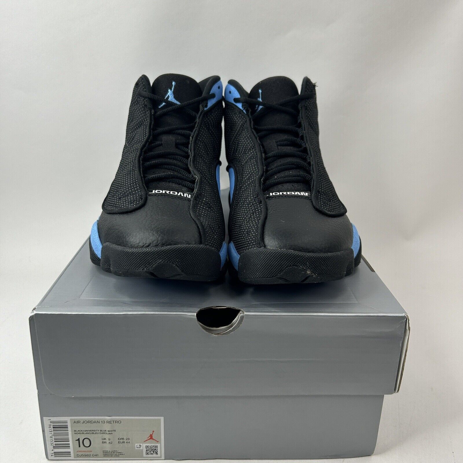Nike Nike Air Jordan 13 Retro OG “Black University Blue/UNC” 2024 Size US 10 / EU 43 - 2 Thumbnail