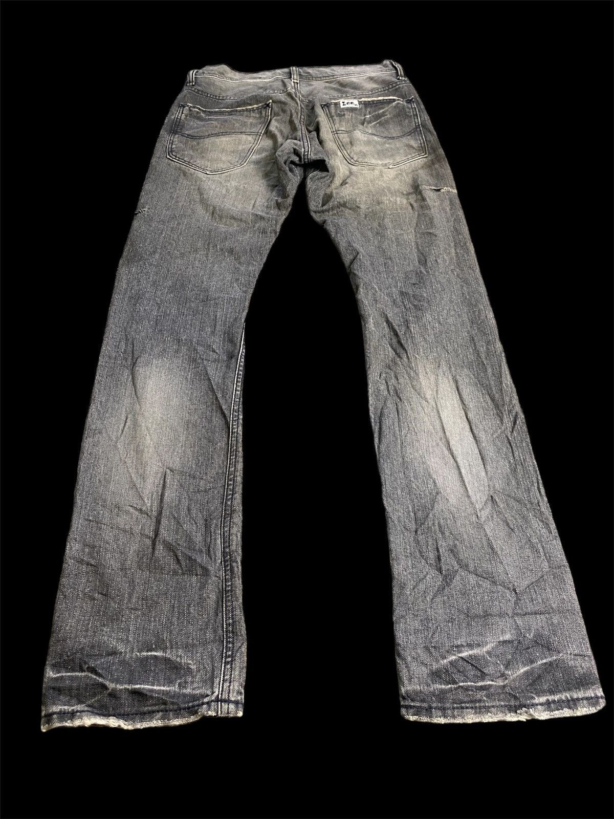 If Six Was Nine × Lee VINTAGE 90’s LEE RIDERS DISTRESED PUNK DENIM JEANS Size US 31 - 3 Thumbnail