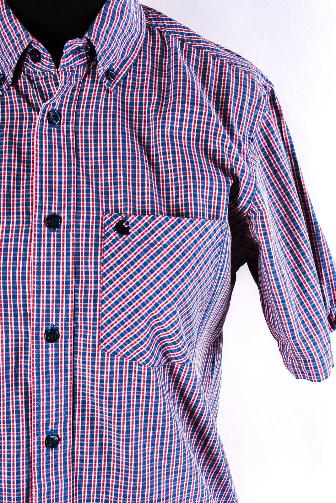 Carhartt Carhartt Rugged Outdoor Wear Plaid Short Sleeve Casual Shirt Size US M / EU 48-50 / 2 - 2 Thumbnail